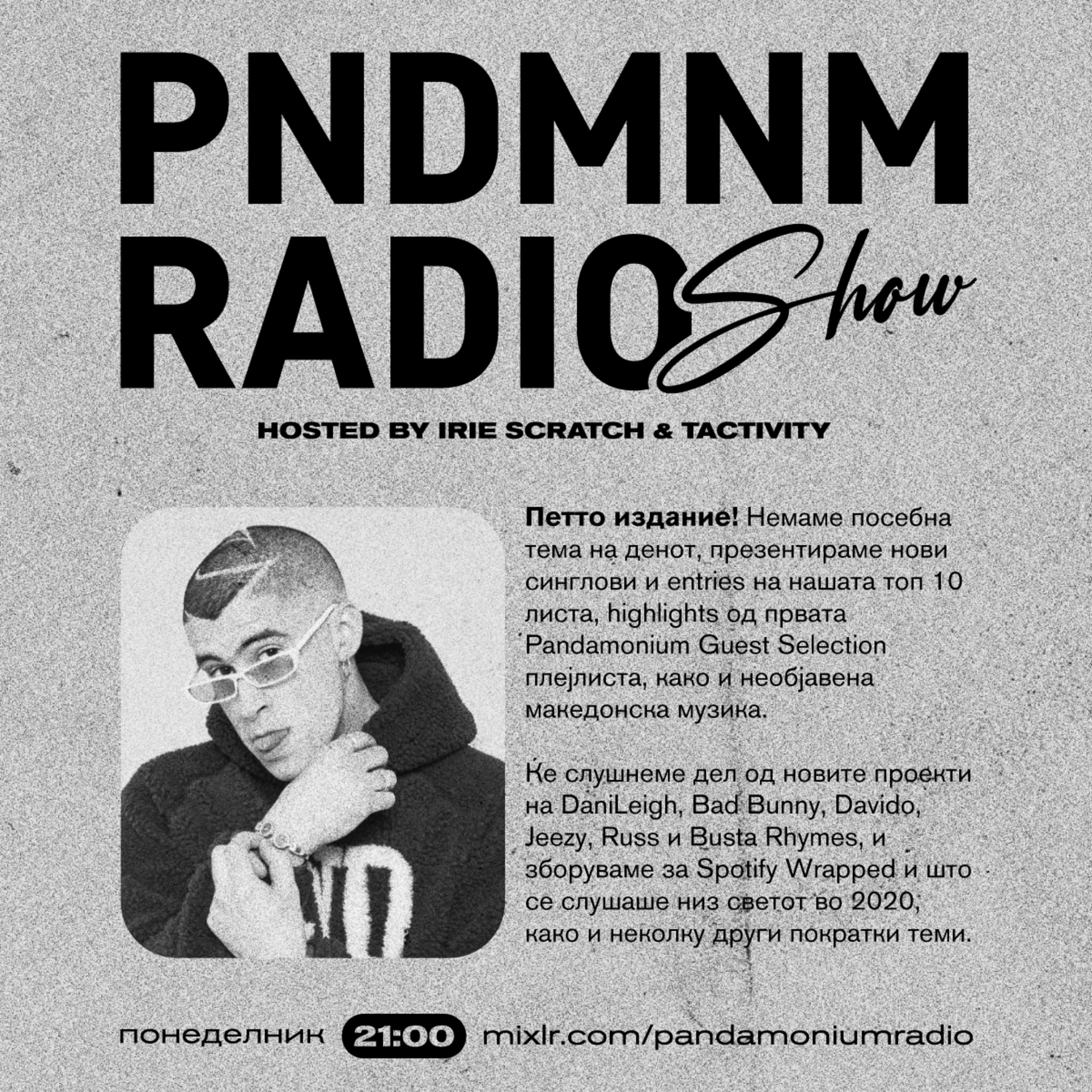 Pandamonium Radio Show podcast cover art