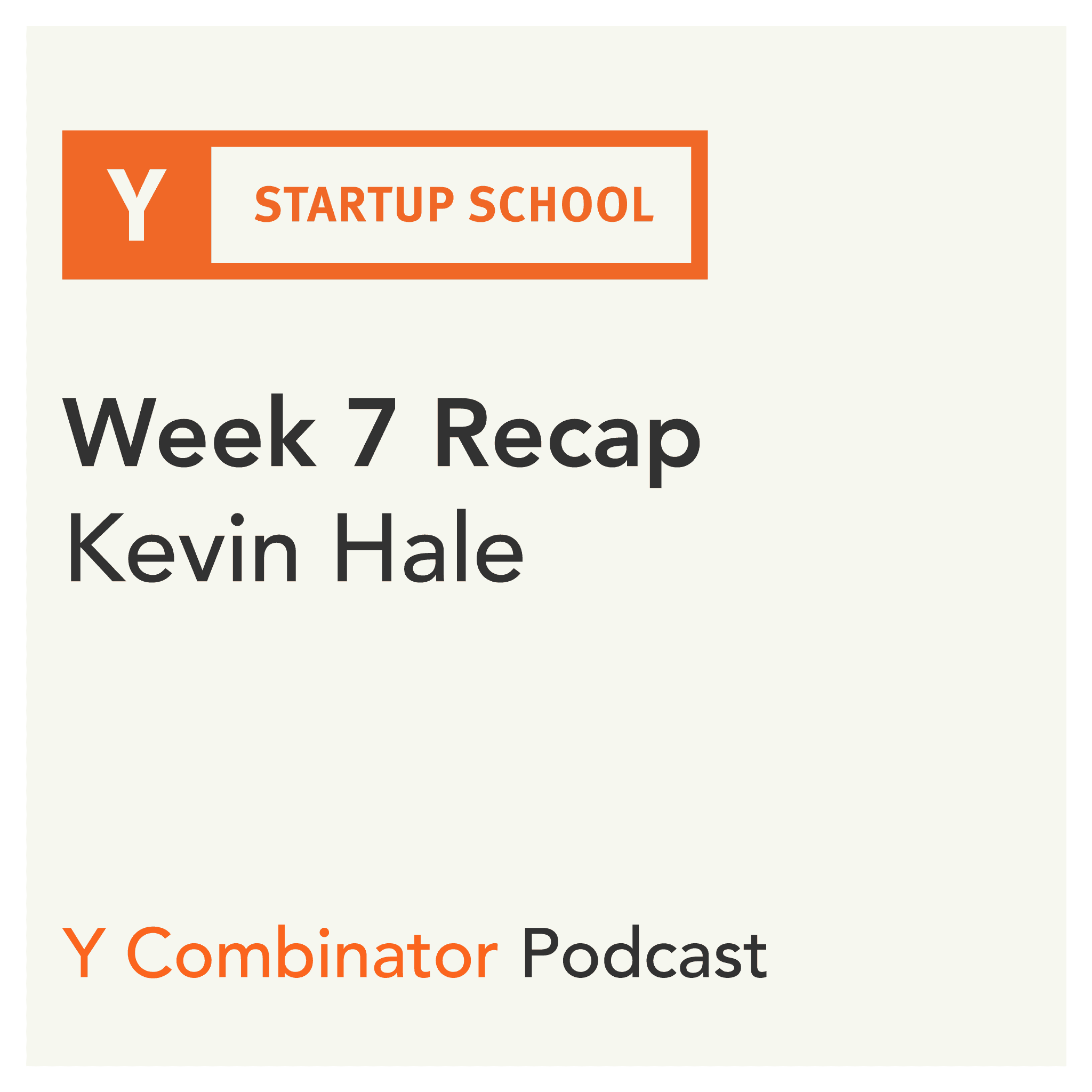 Y Combinator Startup Podcast cover art