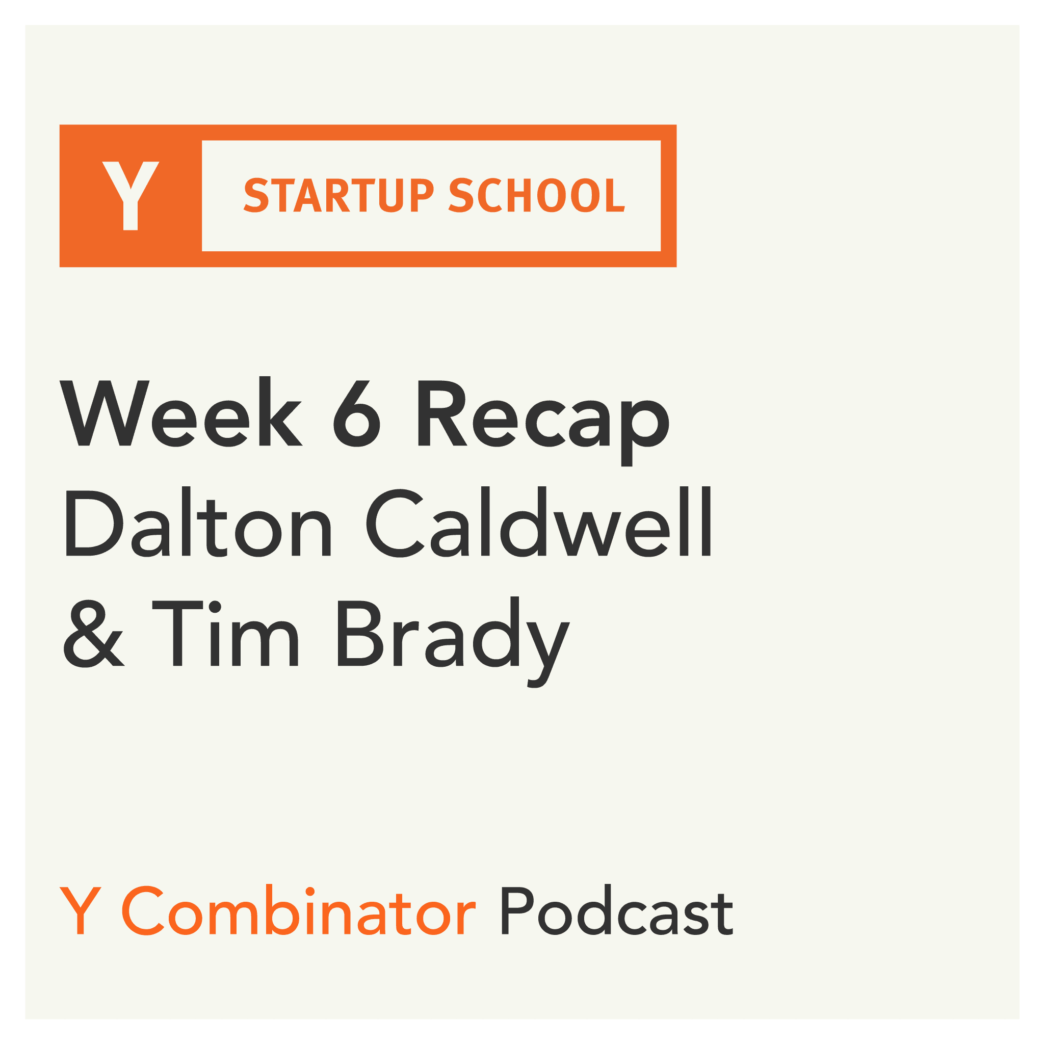 Y Combinator Startup Podcast cover art