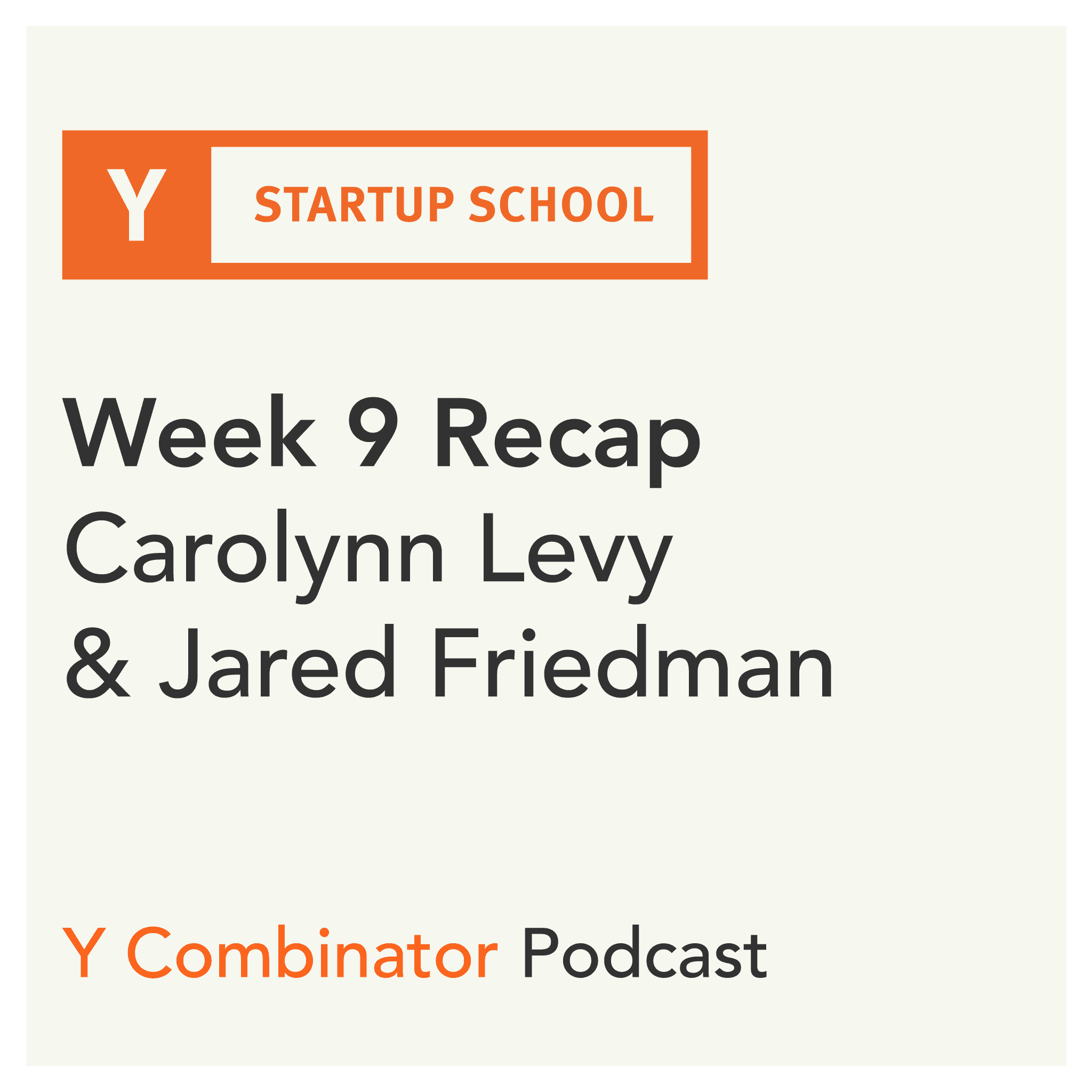 Y Combinator Startup Podcast cover art