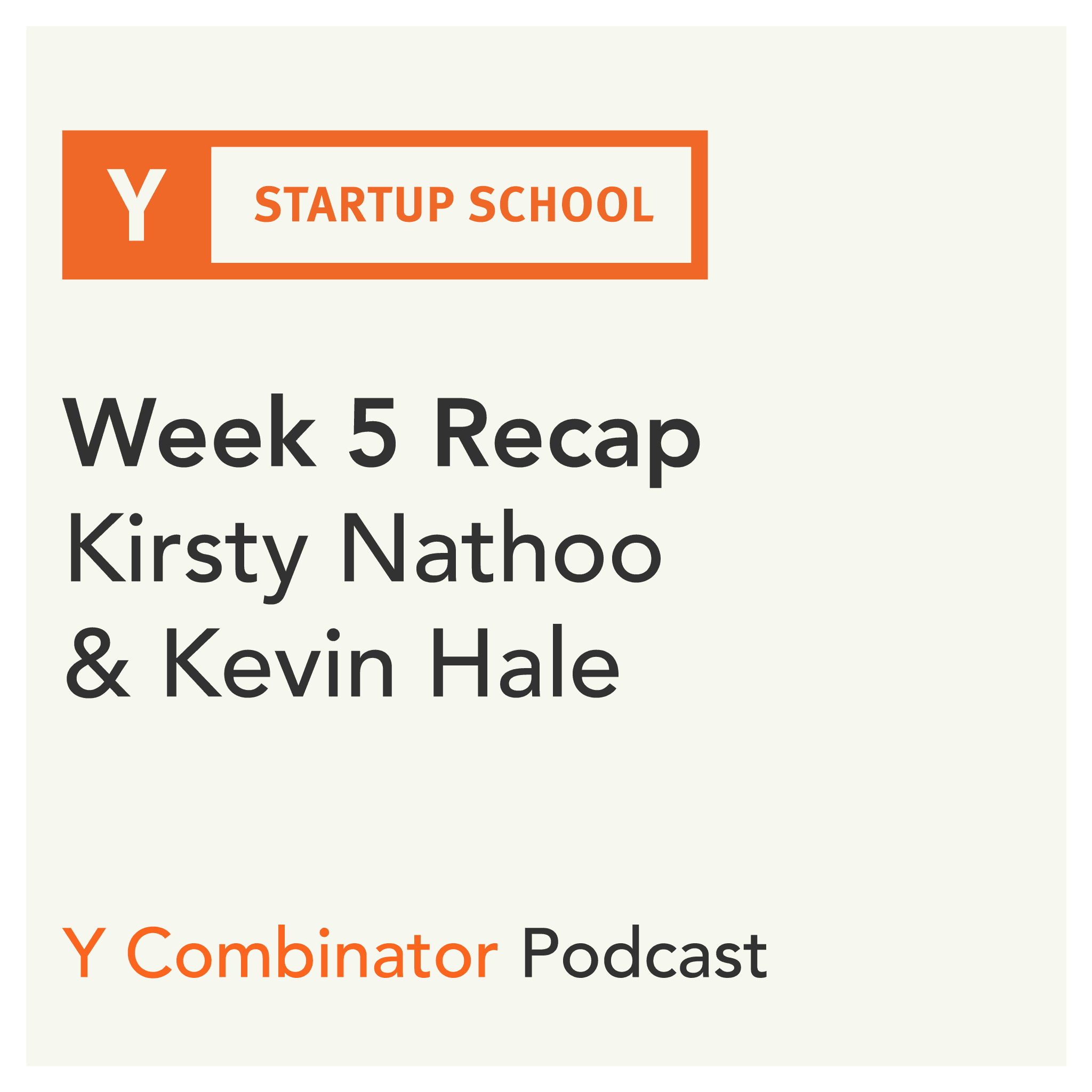 Y Combinator Startup Podcast cover art