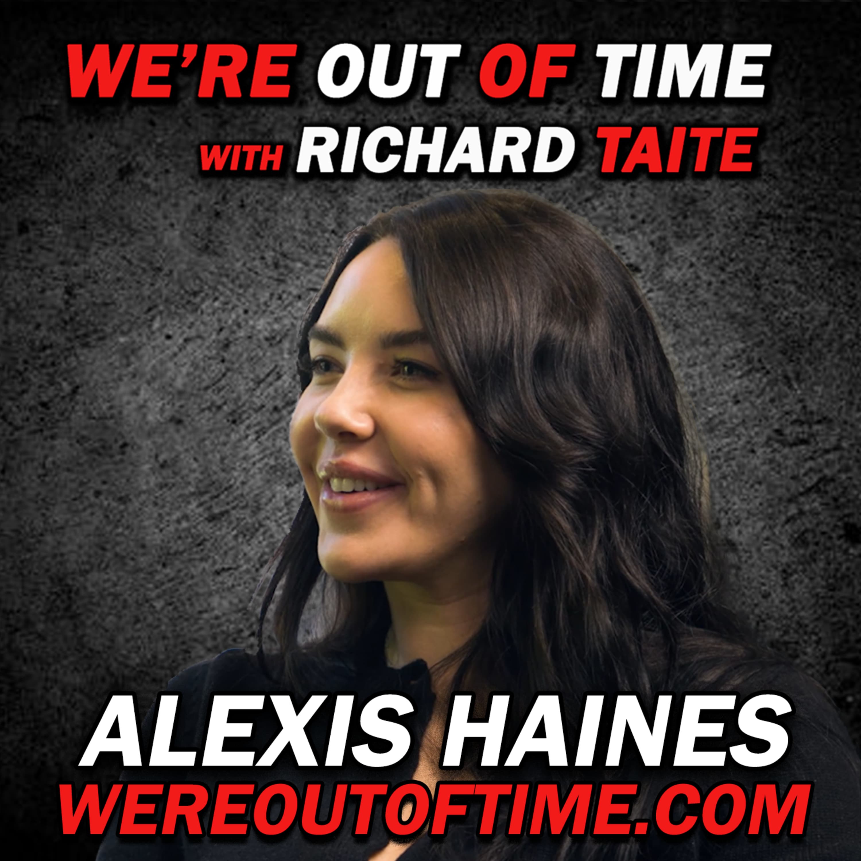 We're Out of Time podcast cover art