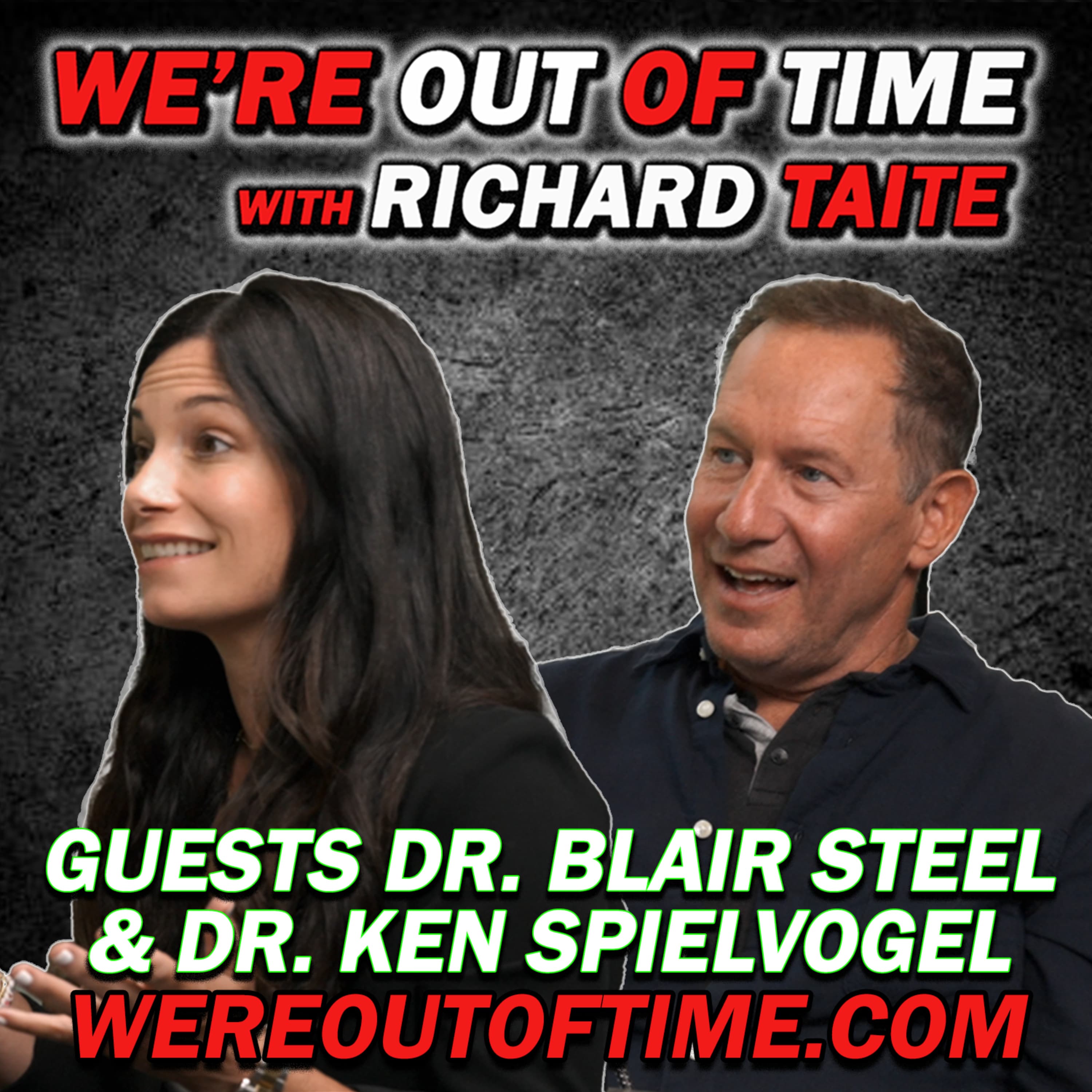 We're Out of Time podcast cover art