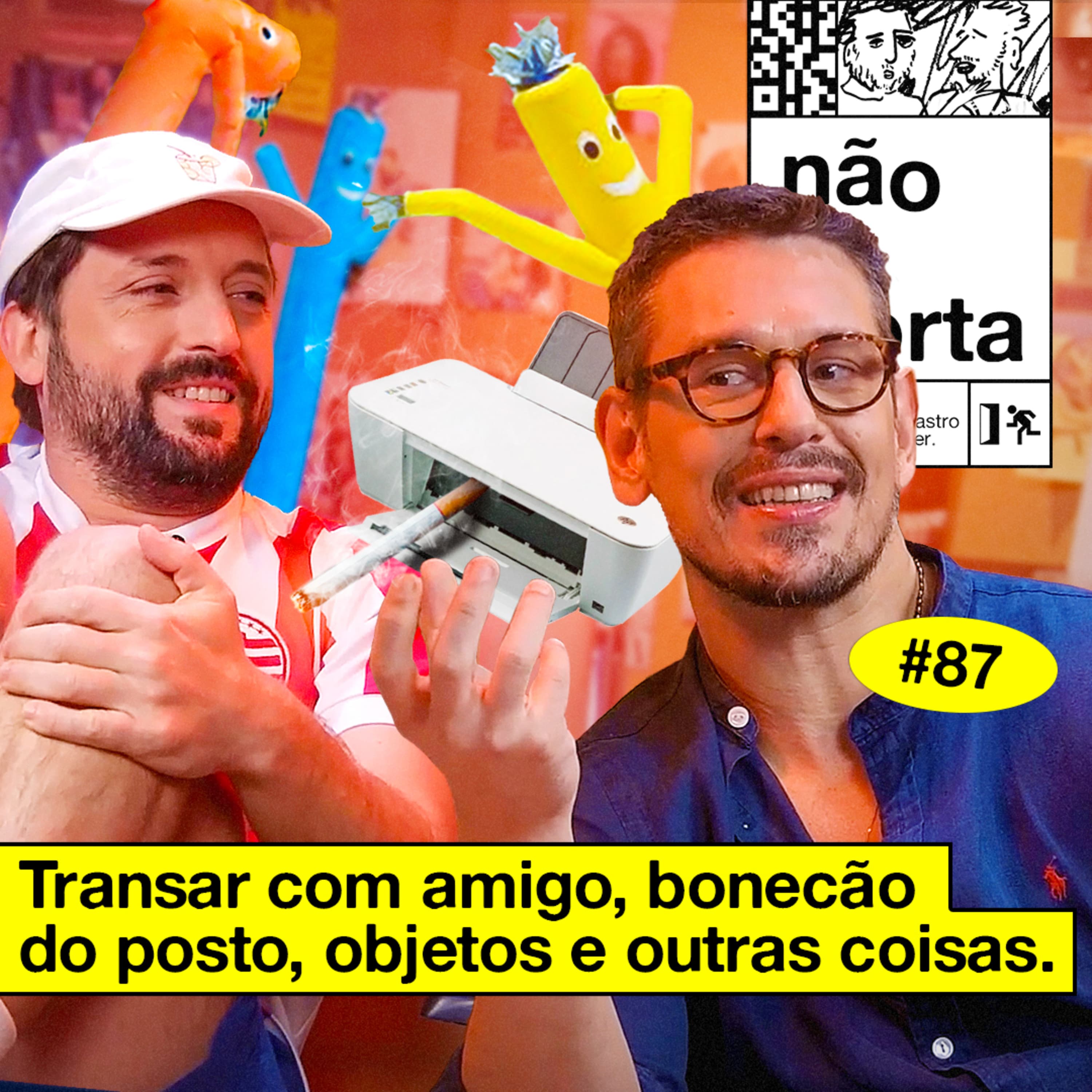 NÃO IMPORTA podcast cover art