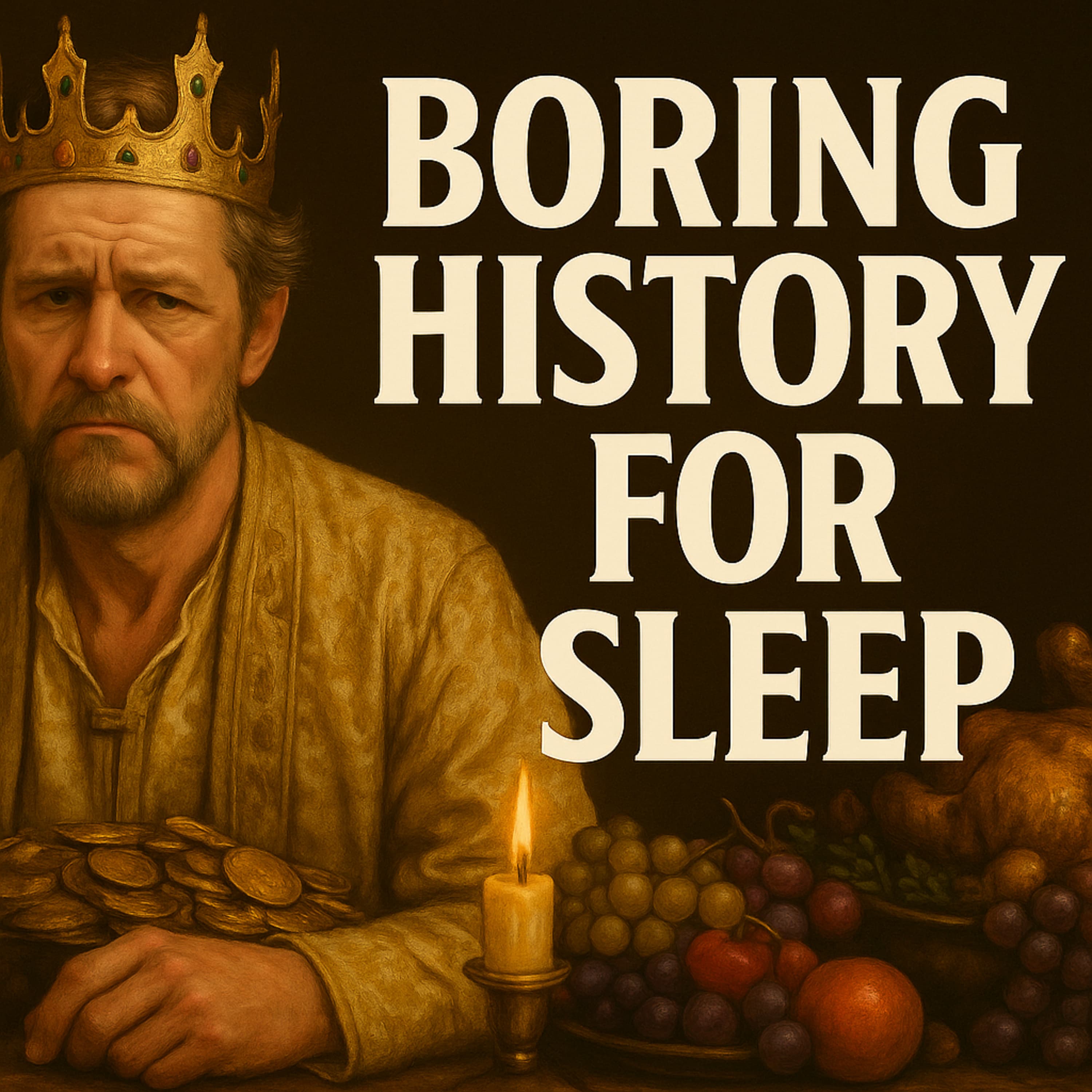 Boring History for Sleep podcast cover art