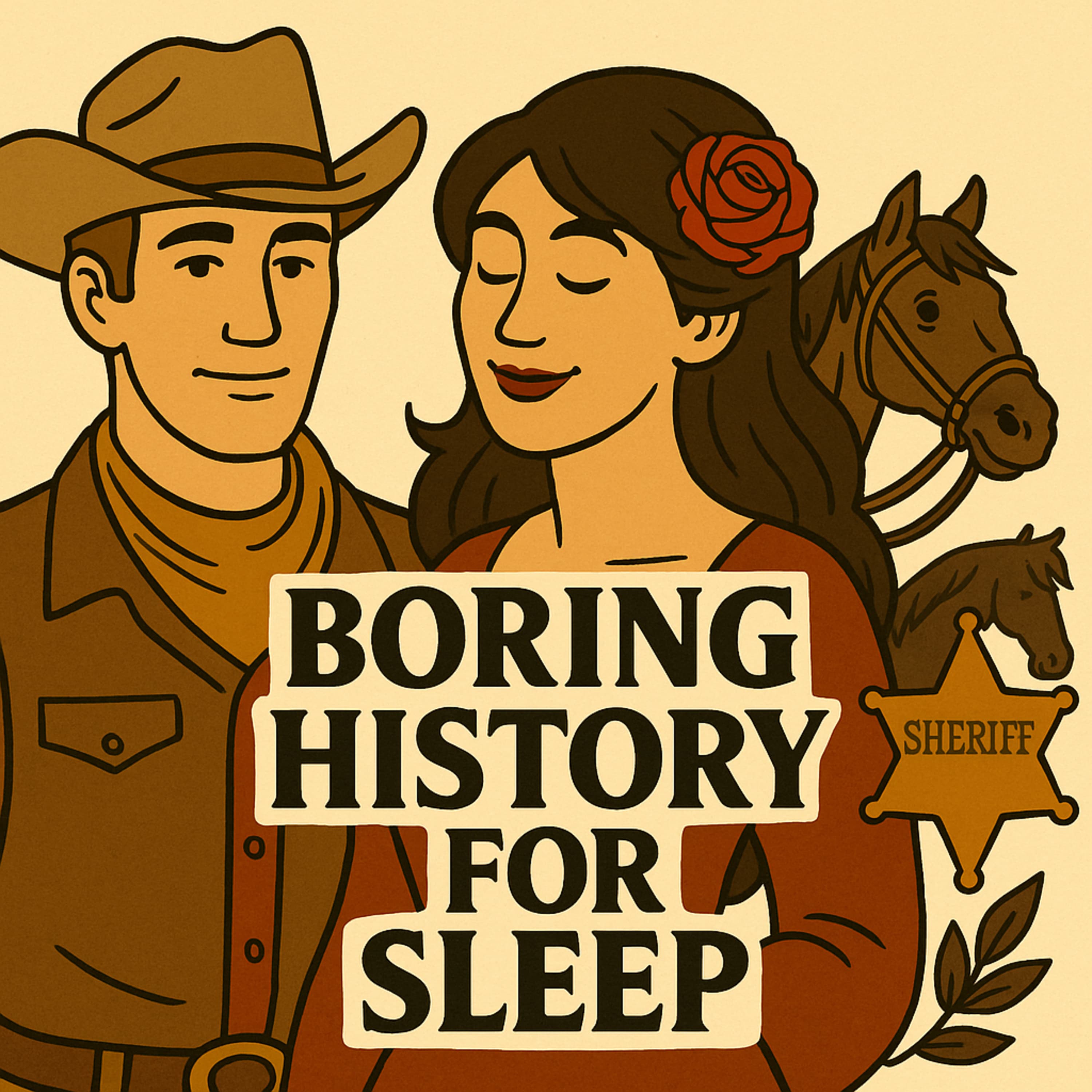 Boring History for Sleep podcast cover art