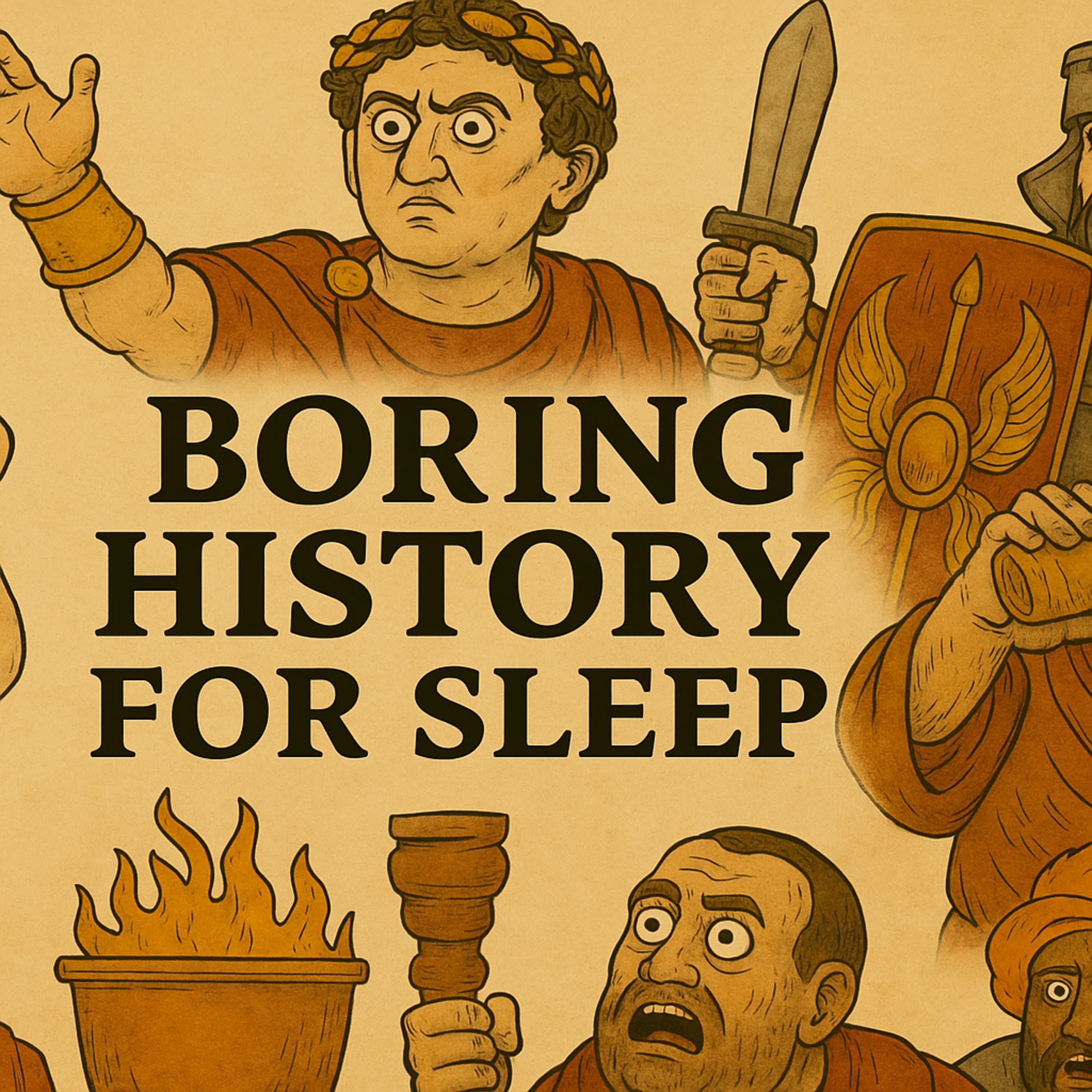Boring History for Sleep podcast cover art