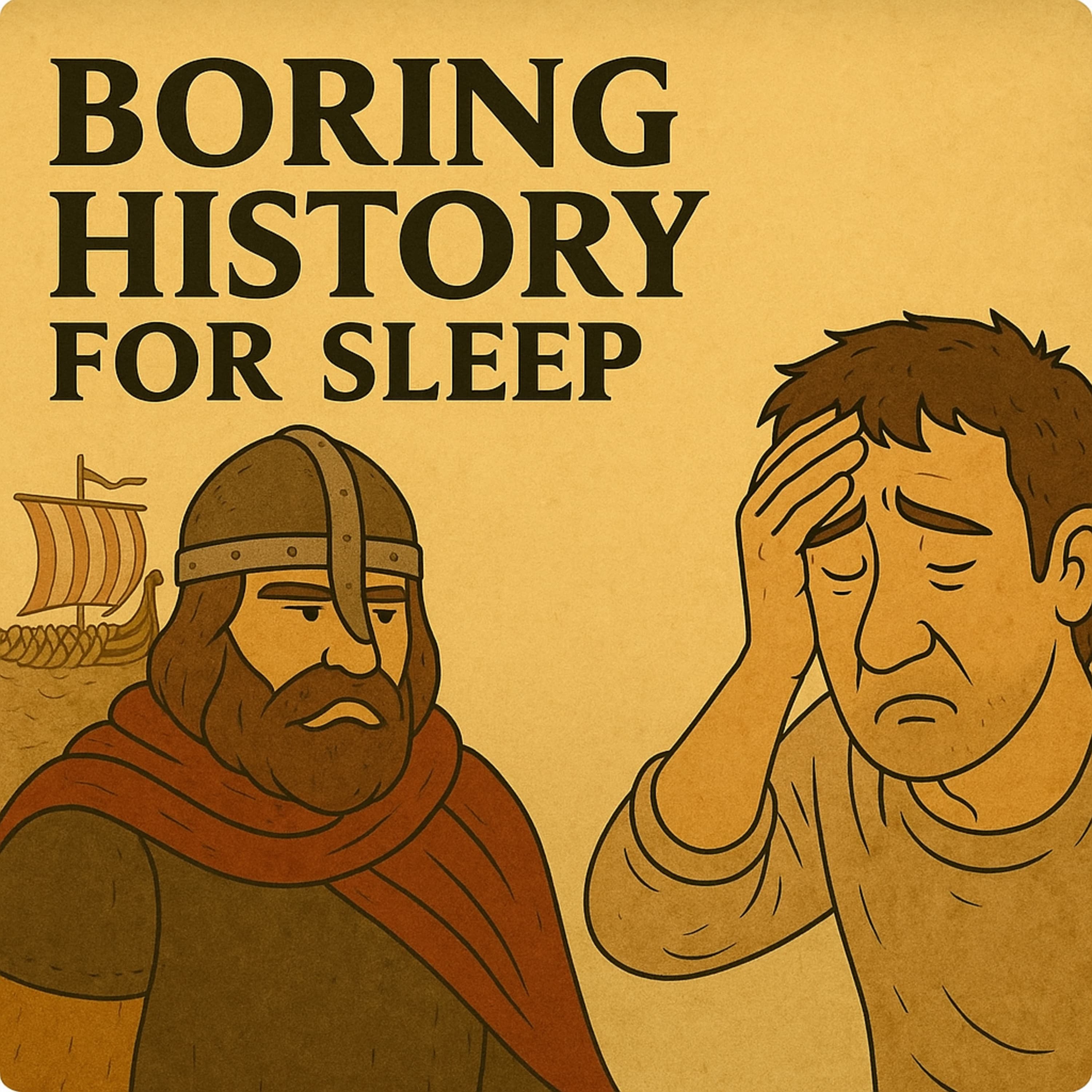 Boring History for Sleep podcast cover art