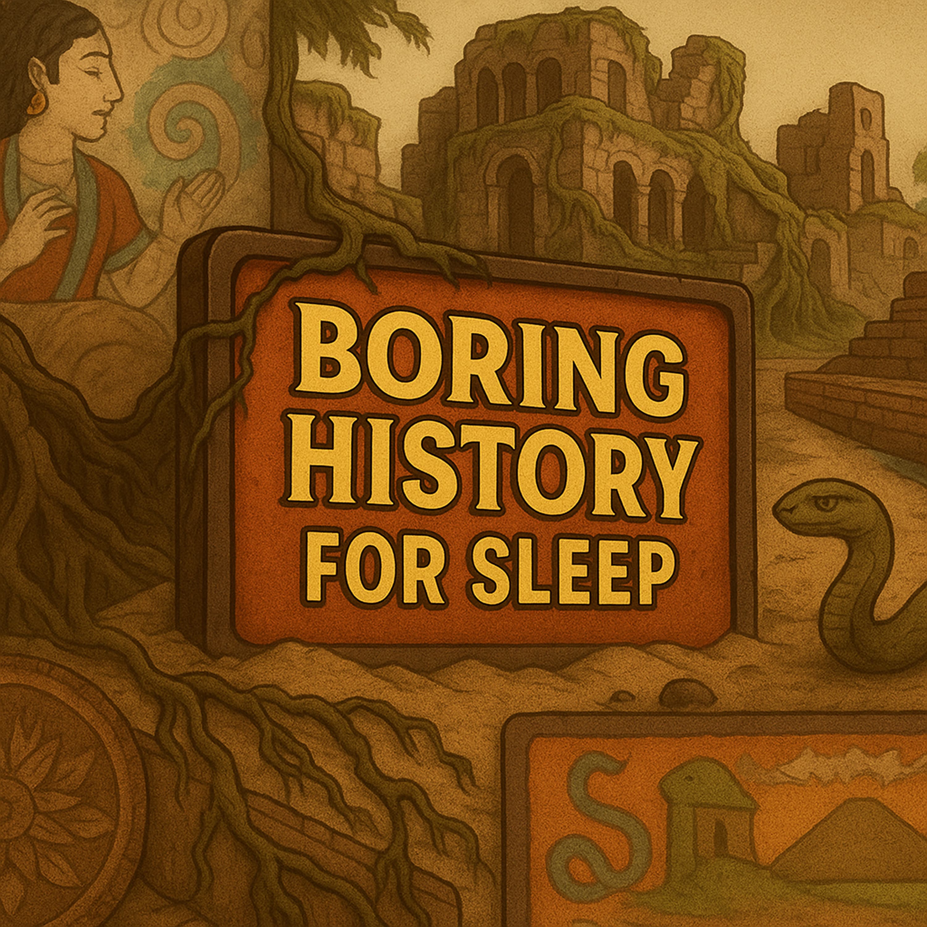 Boring History for Sleep podcast cover art