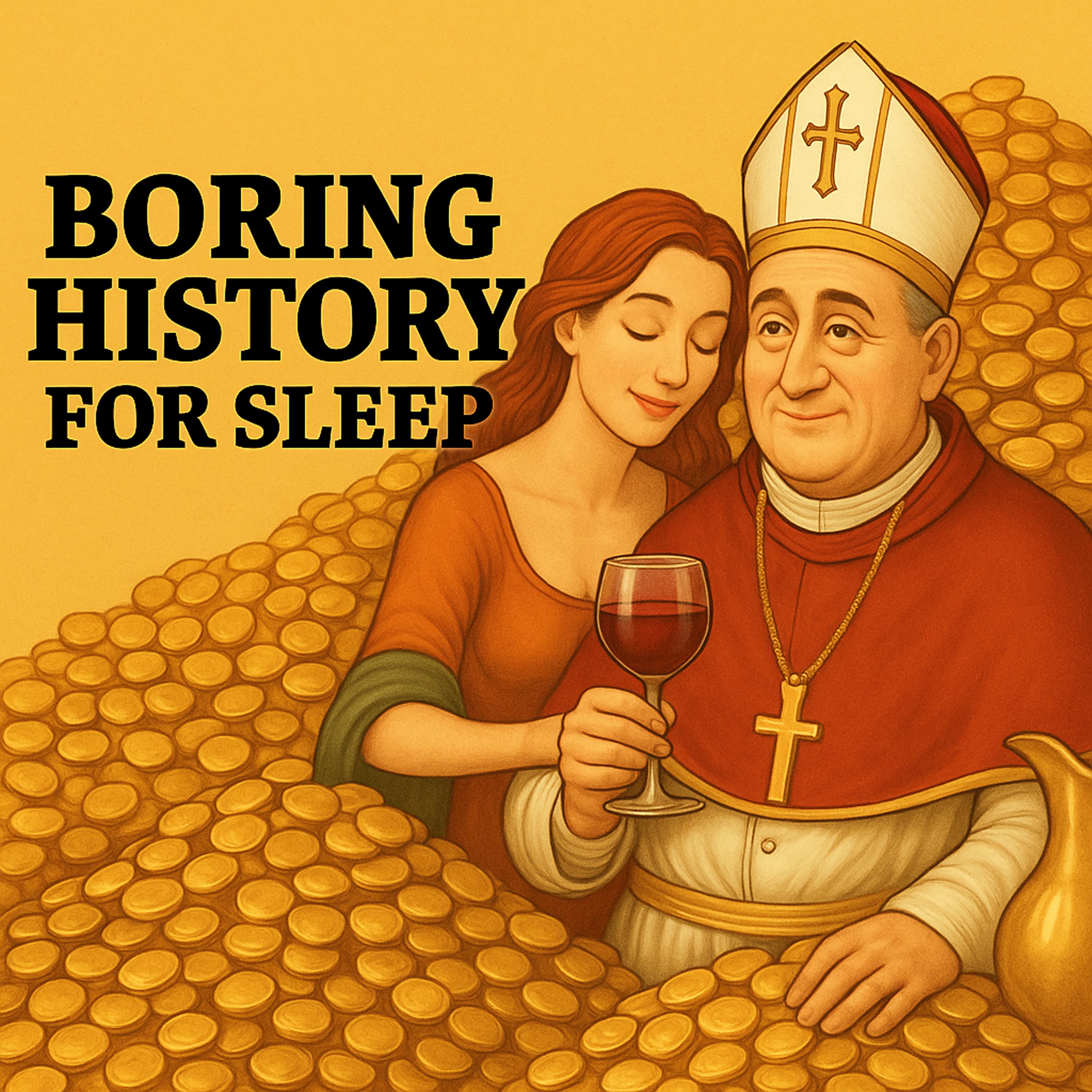 Boring History for Sleep podcast cover art