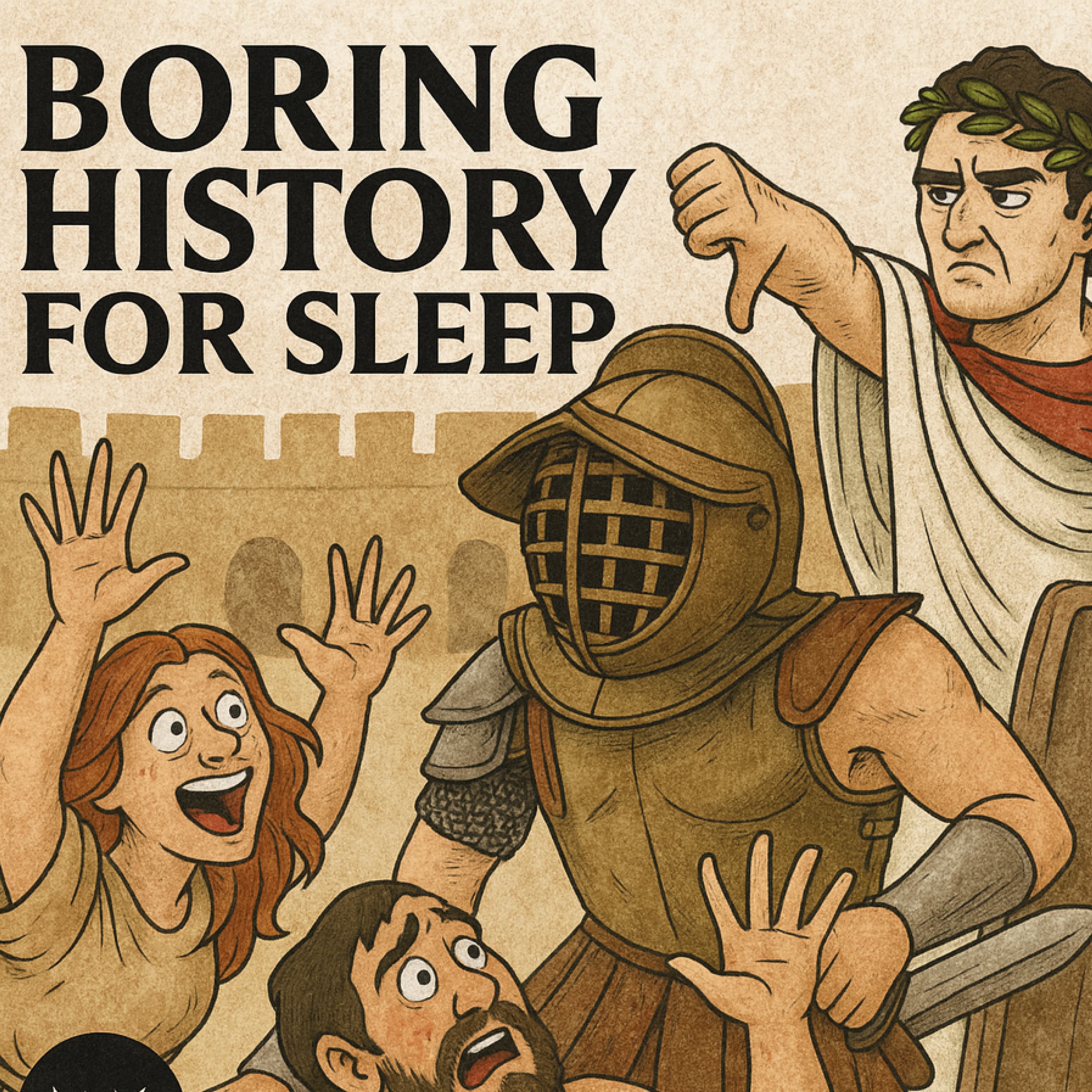 Boring History for Sleep podcast cover art