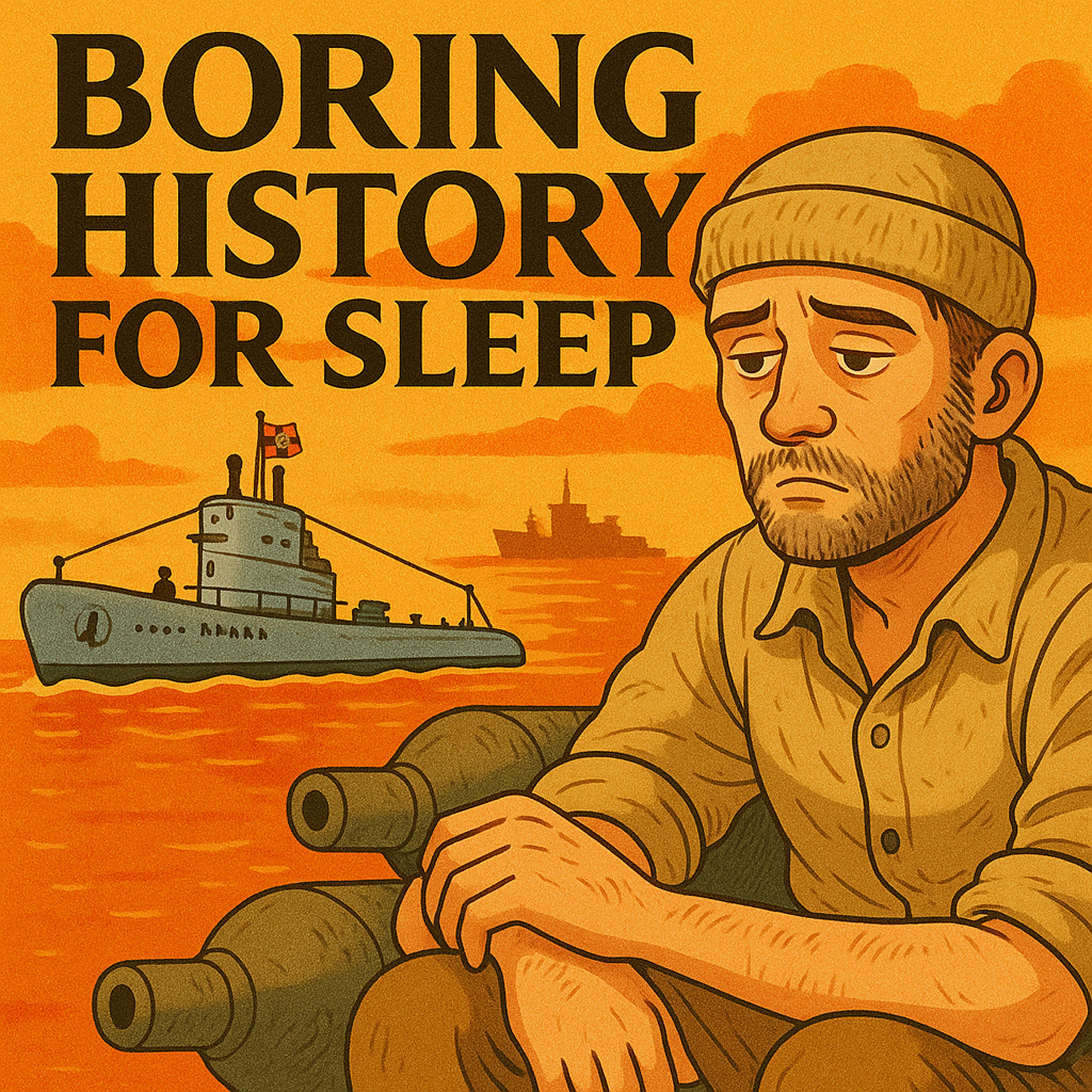 Boring History for Sleep podcast cover art