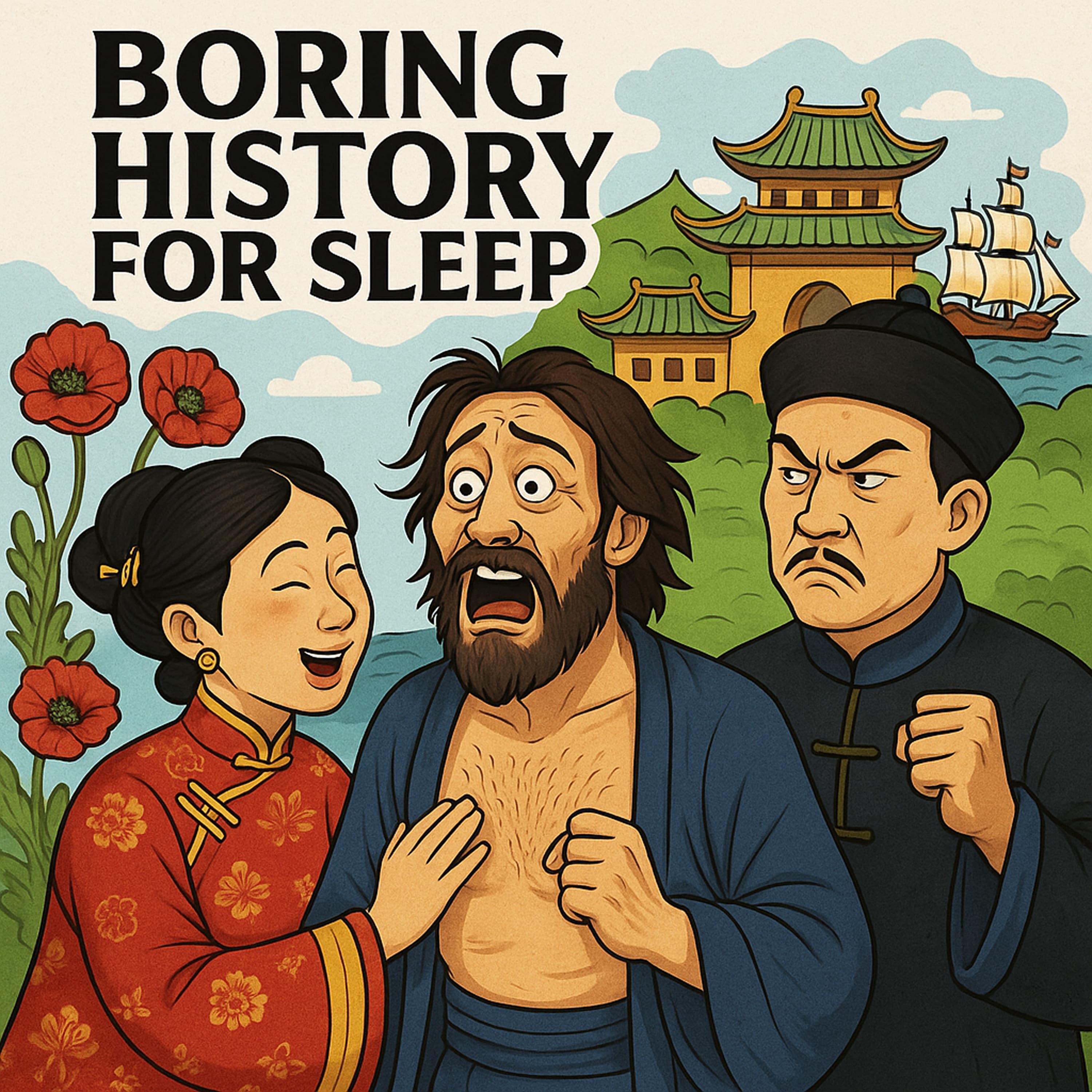 Boring History for Sleep podcast cover art