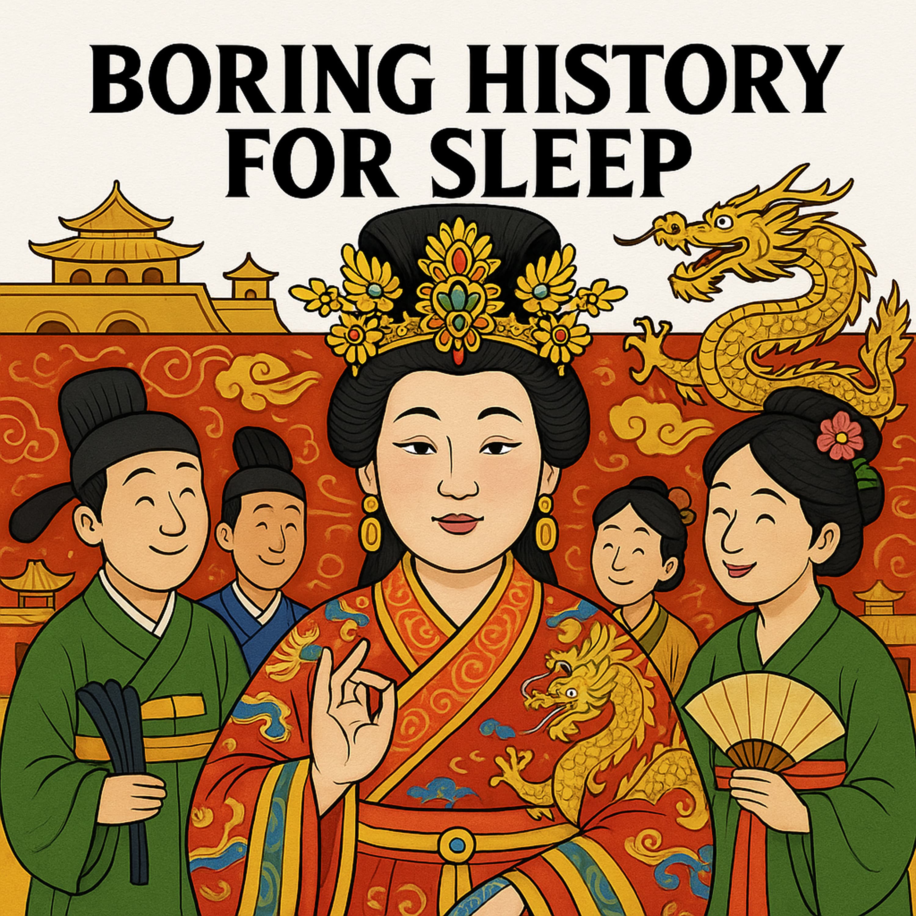 Boring History for Sleep podcast cover art