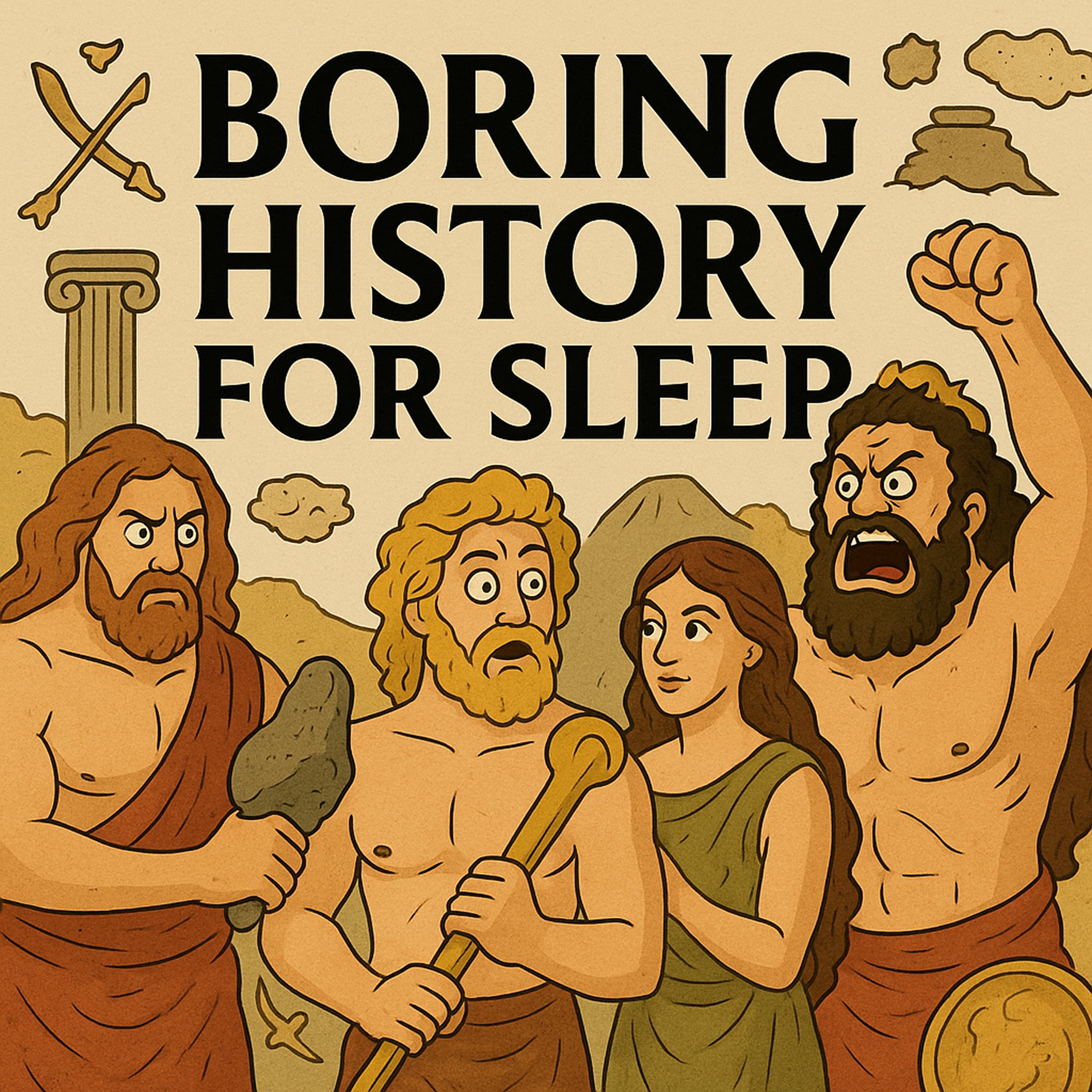Boring History for Sleep podcast cover art