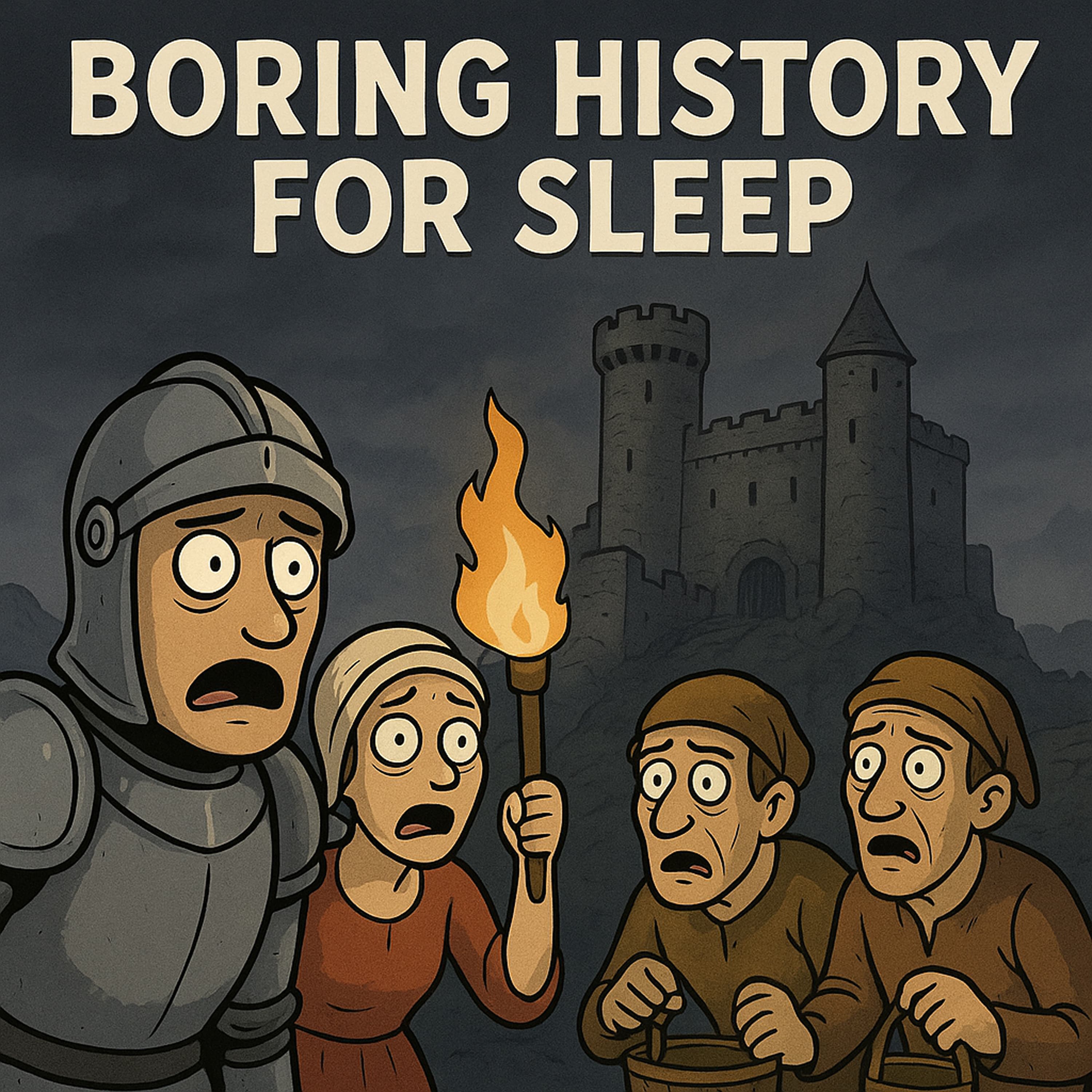 Boring History for Sleep podcast cover art