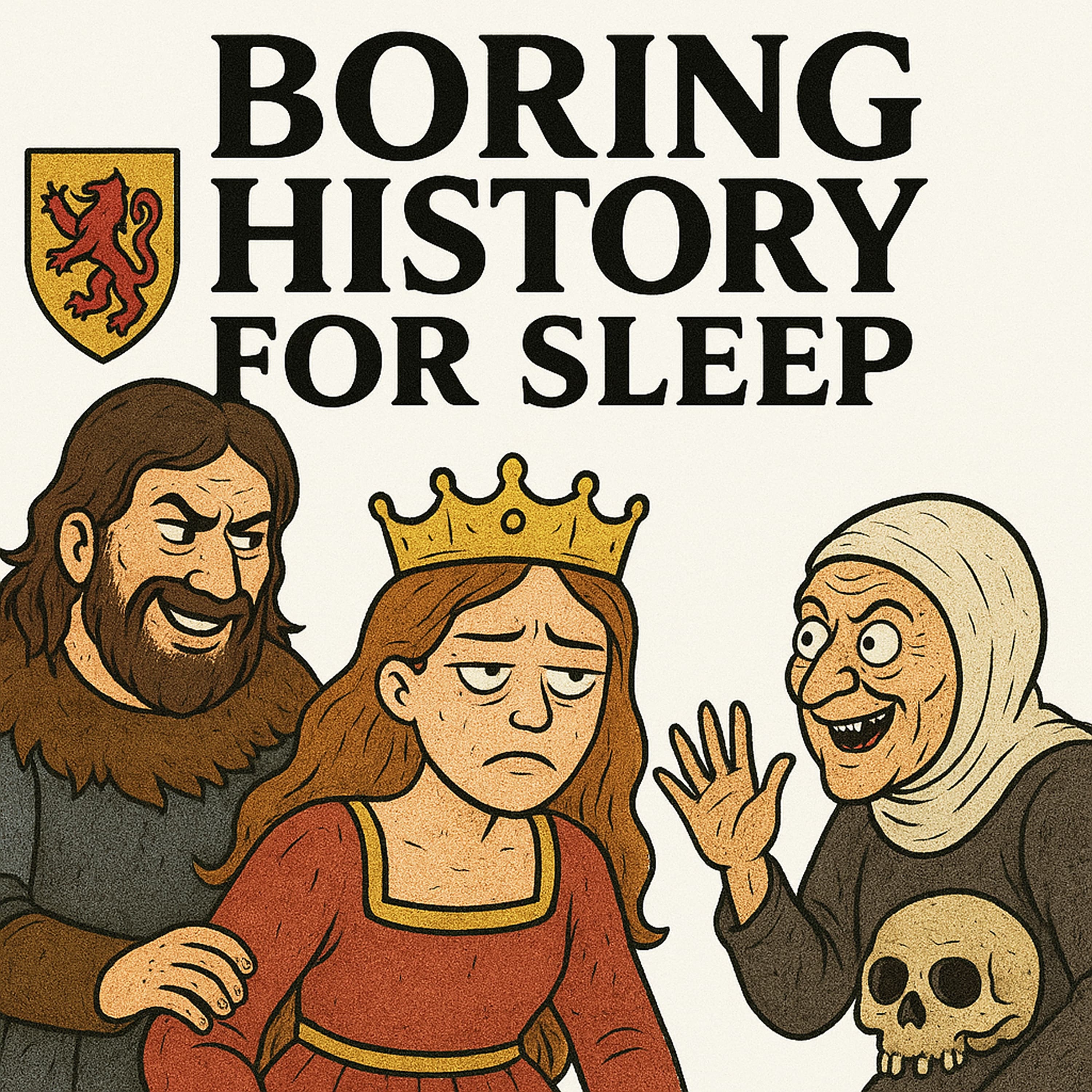 Boring History for Sleep podcast cover art