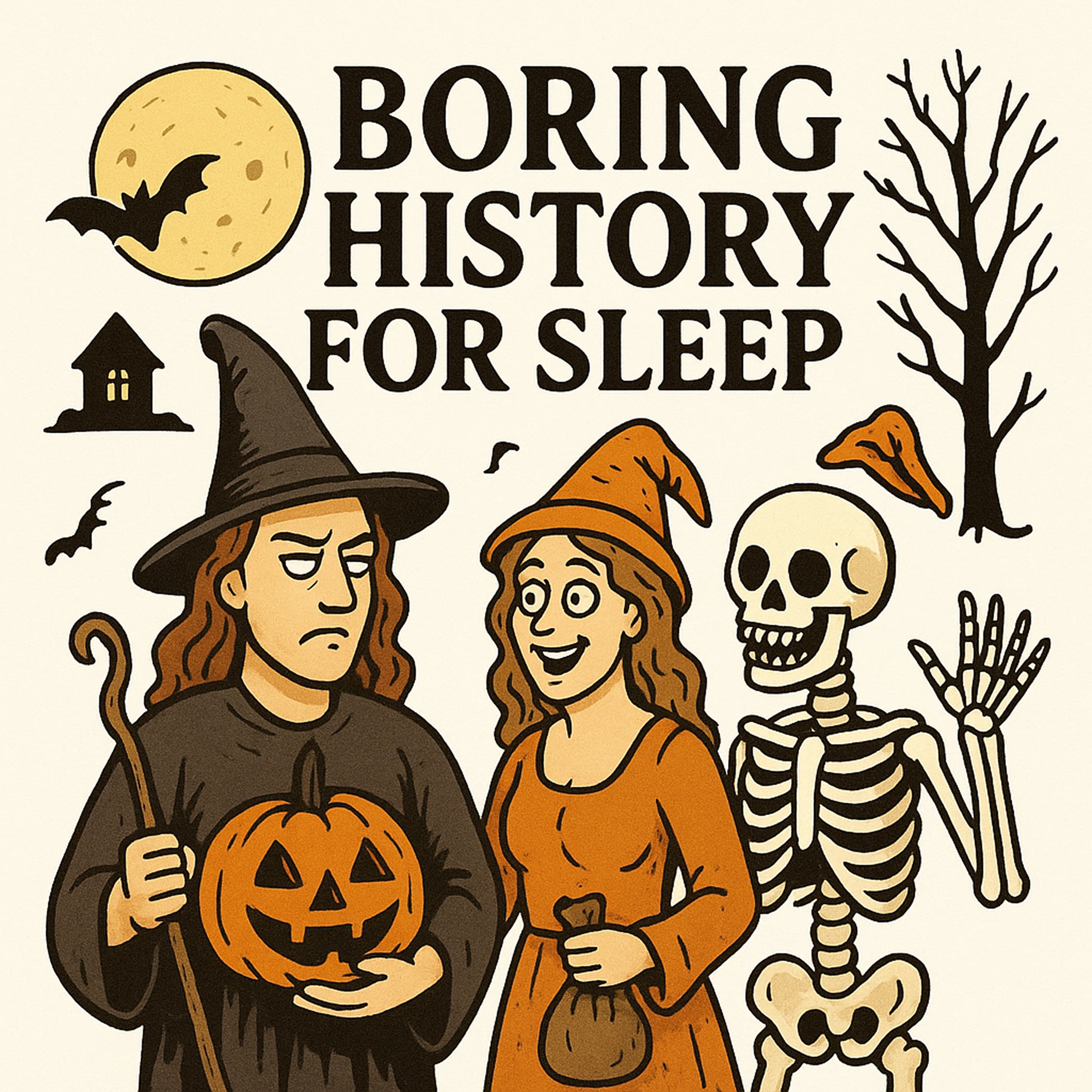 Boring History for Sleep podcast cover art