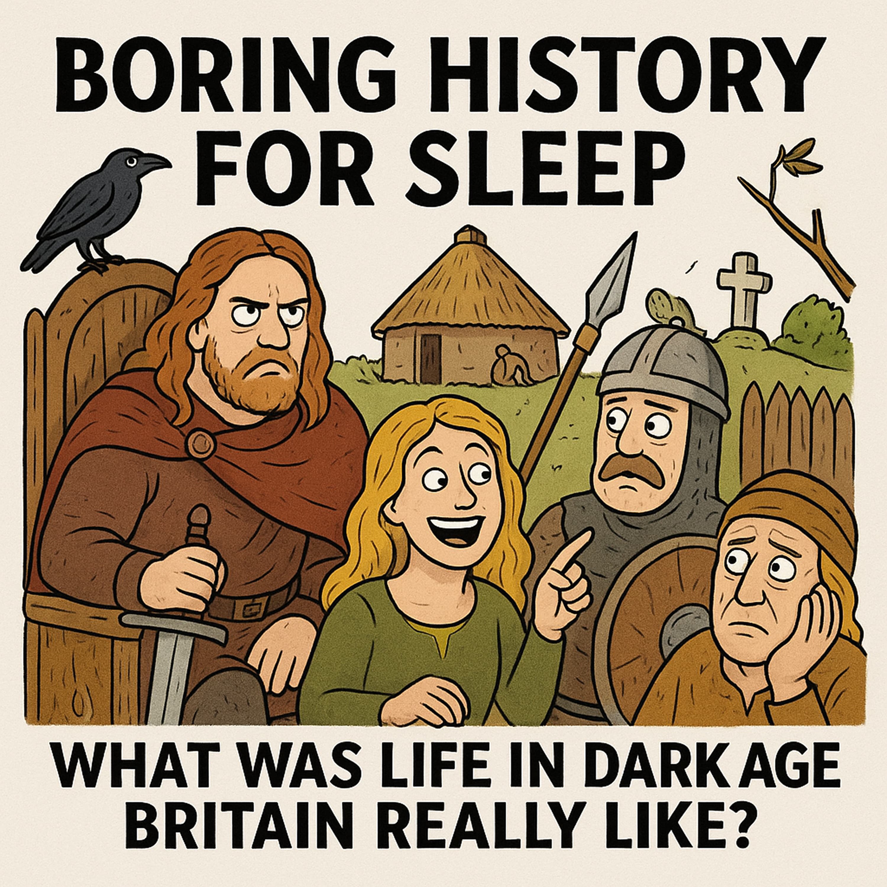 Boring History for Sleep podcast cover art