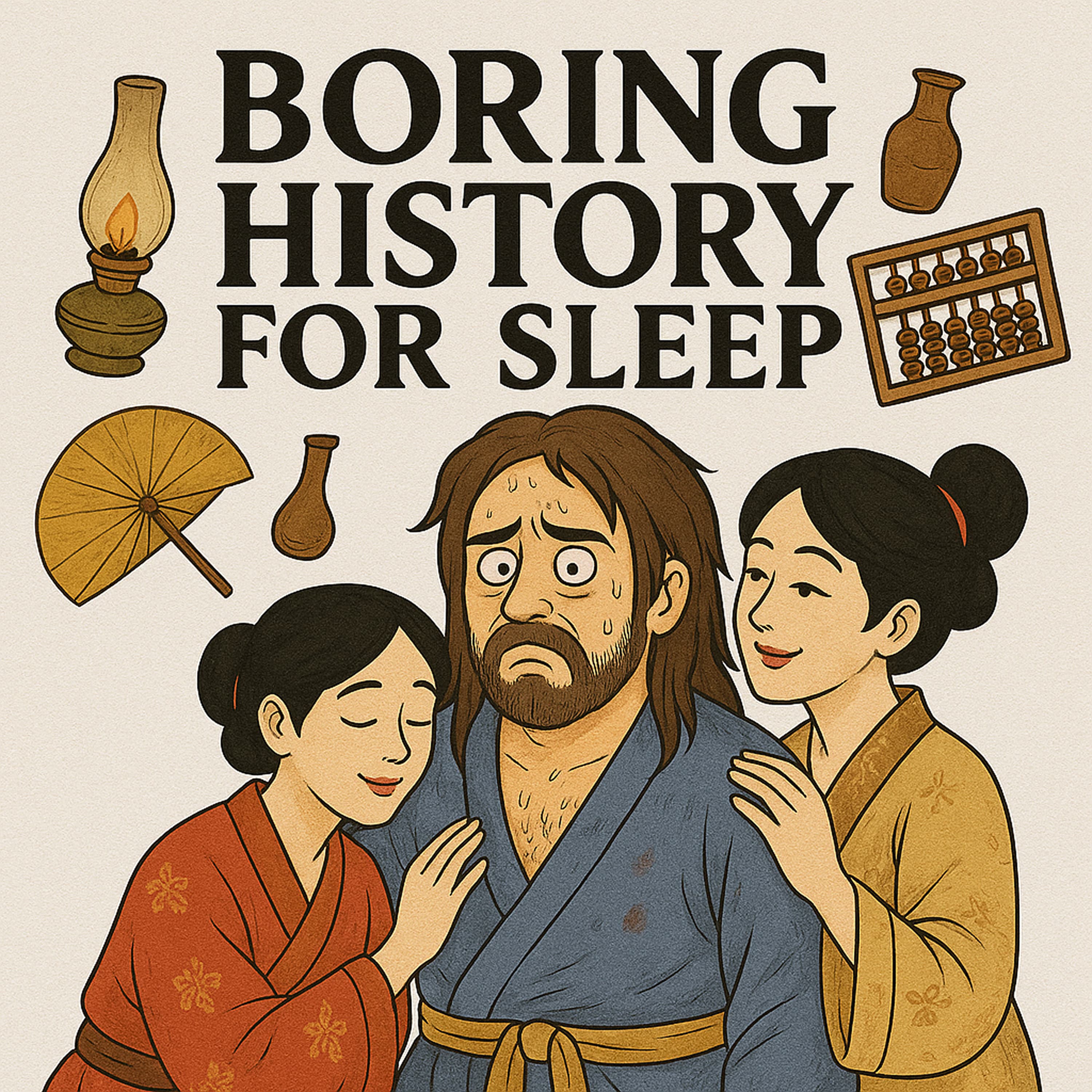 Boring History for Sleep podcast cover art