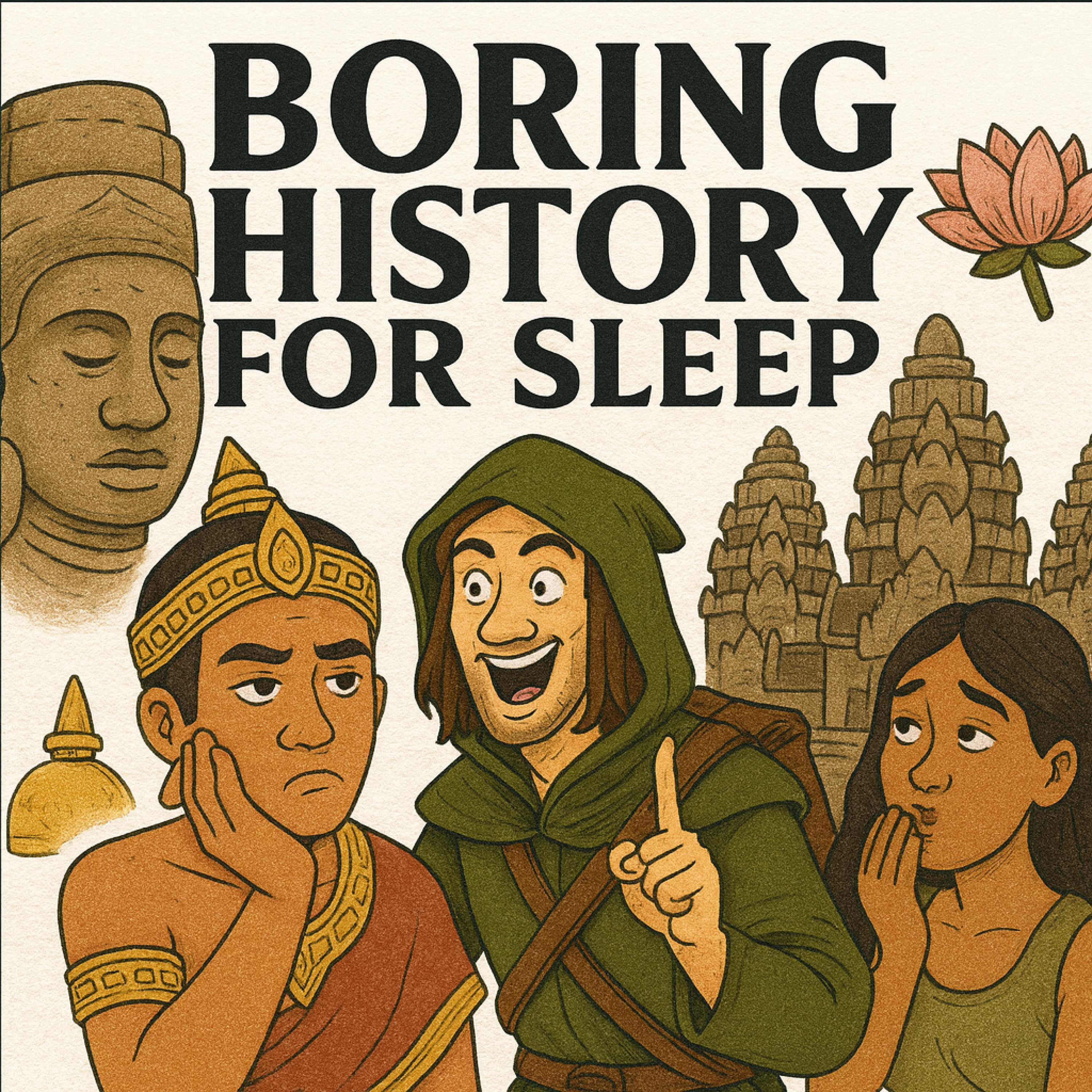 Boring History for Sleep podcast cover art
