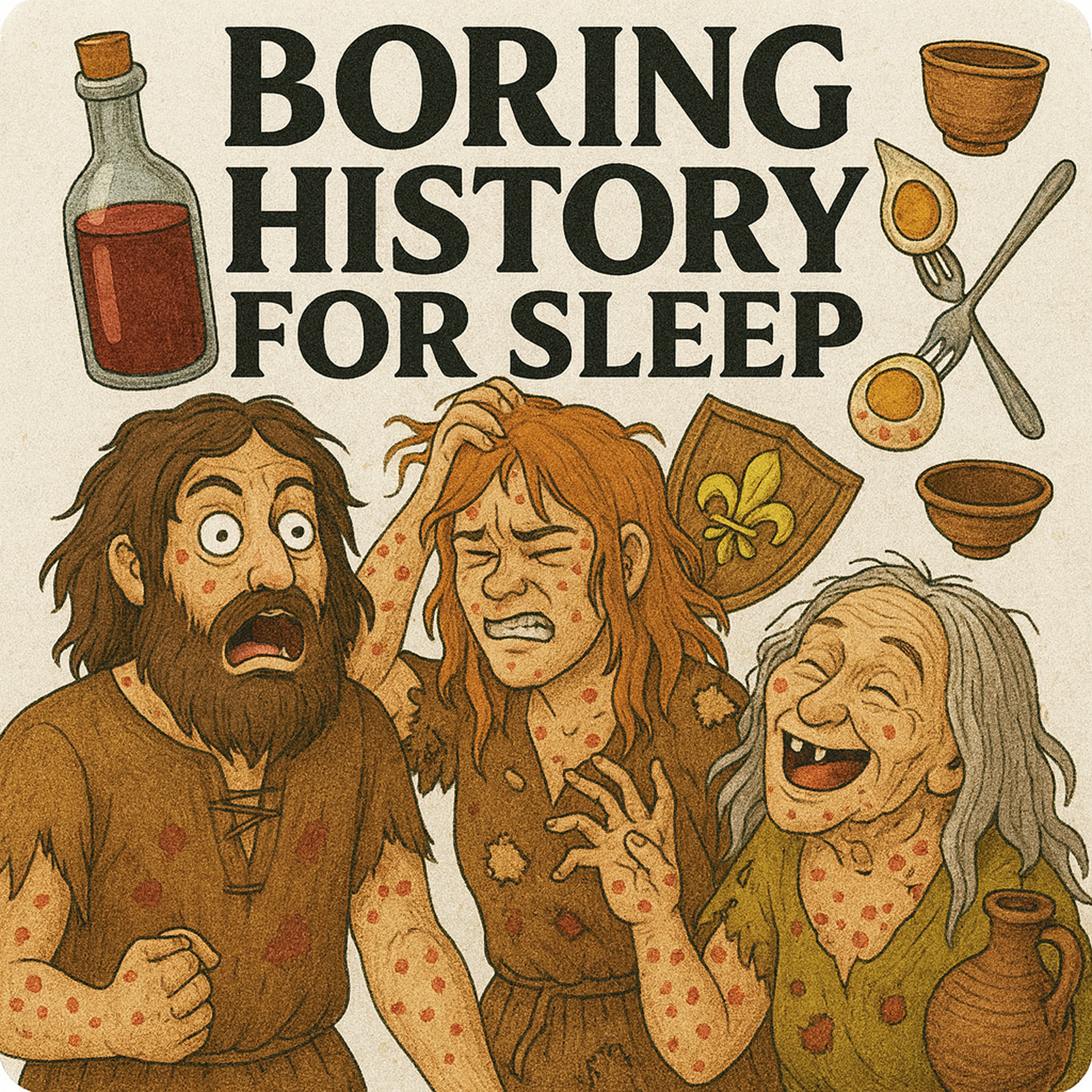 Boring History for Sleep podcast cover art