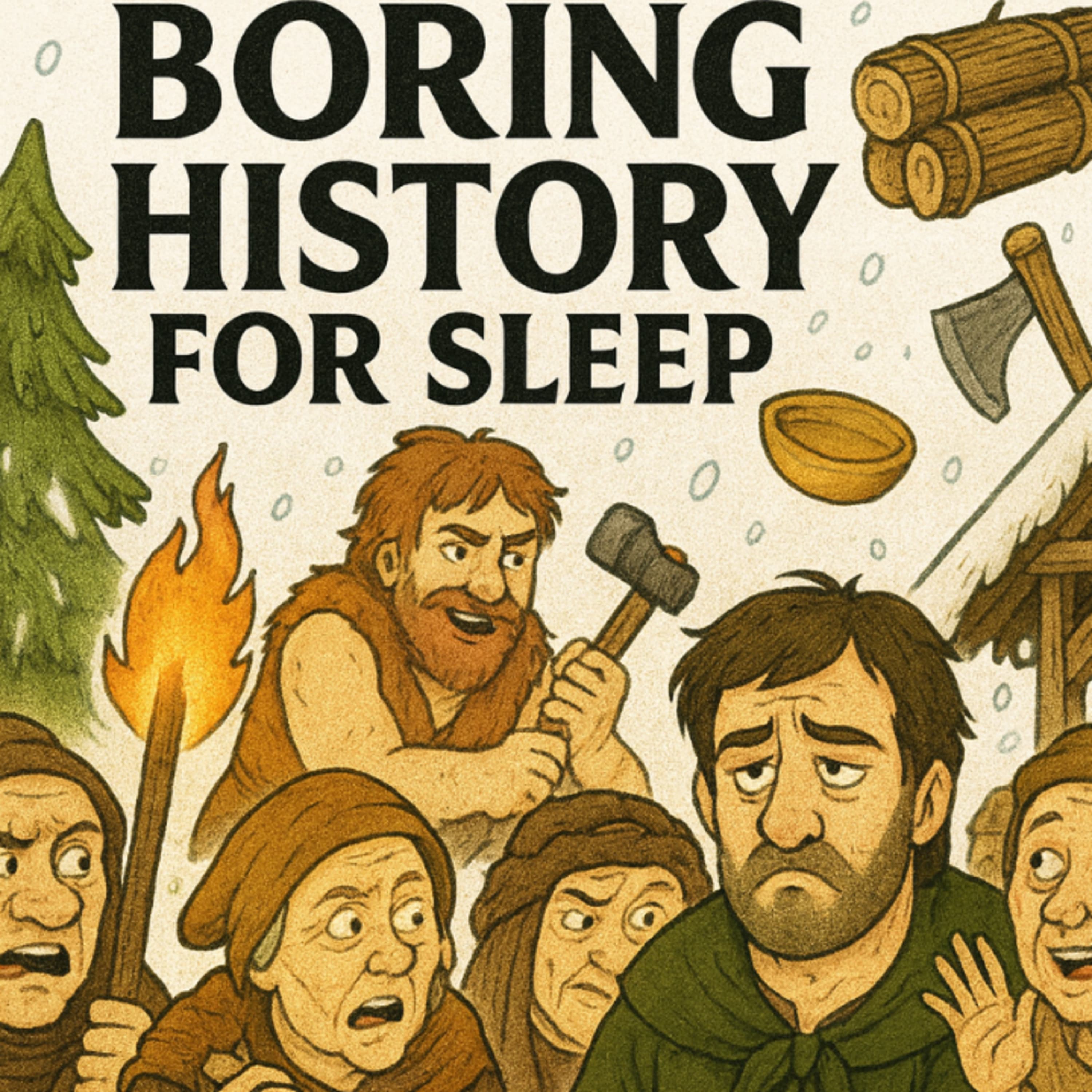 Boring History for Sleep podcast cover art