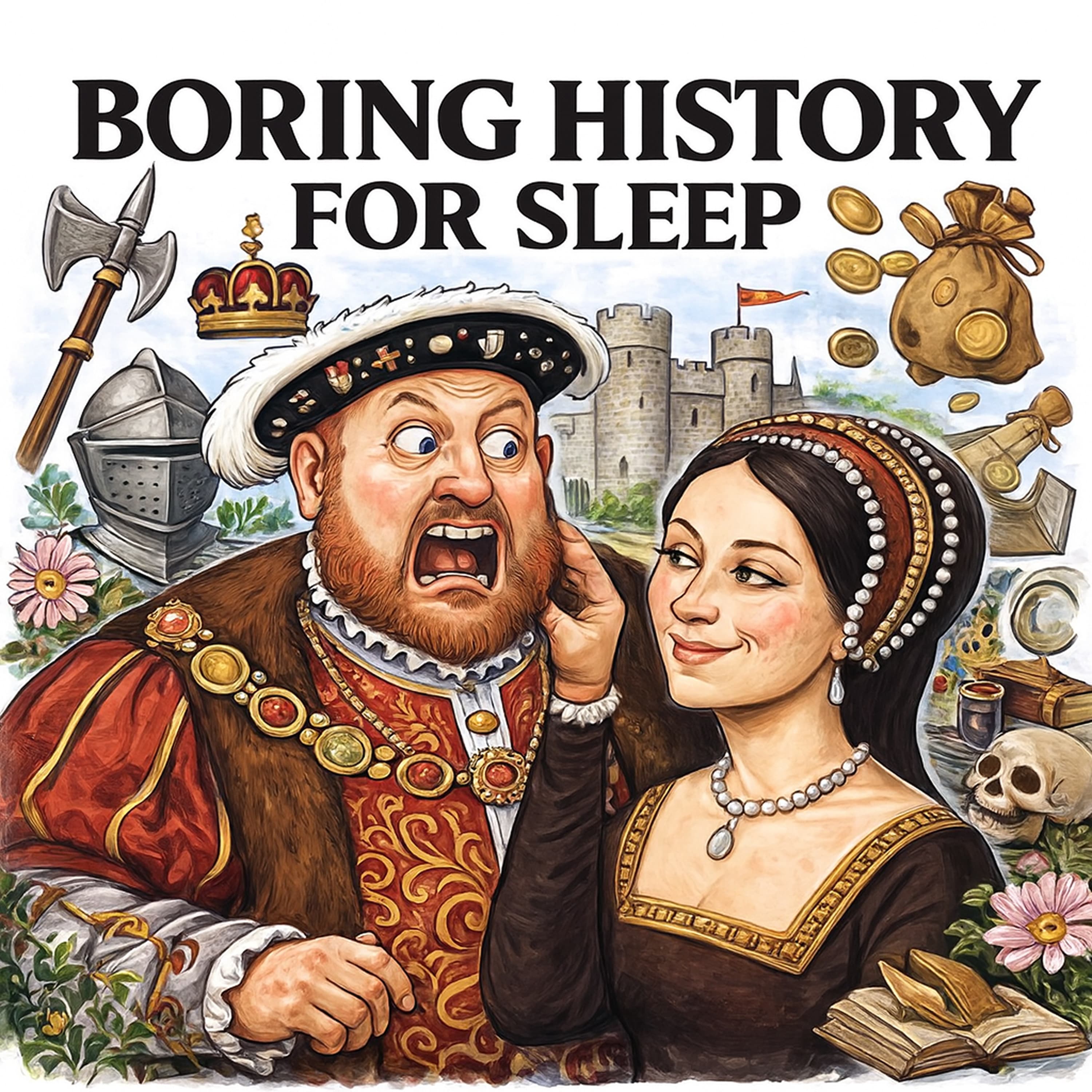 Boring History for Sleep podcast cover art