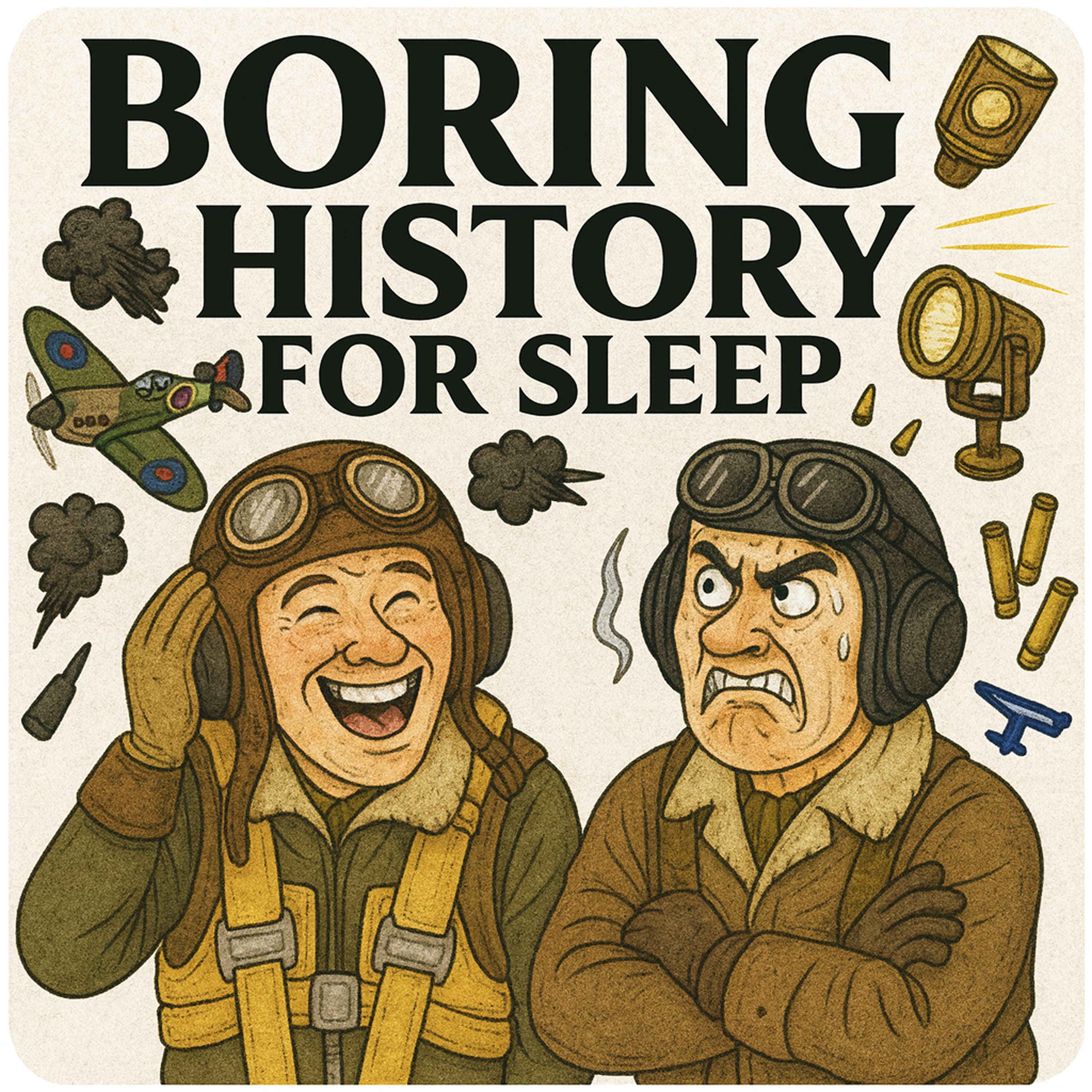 Boring History for Sleep podcast cover art