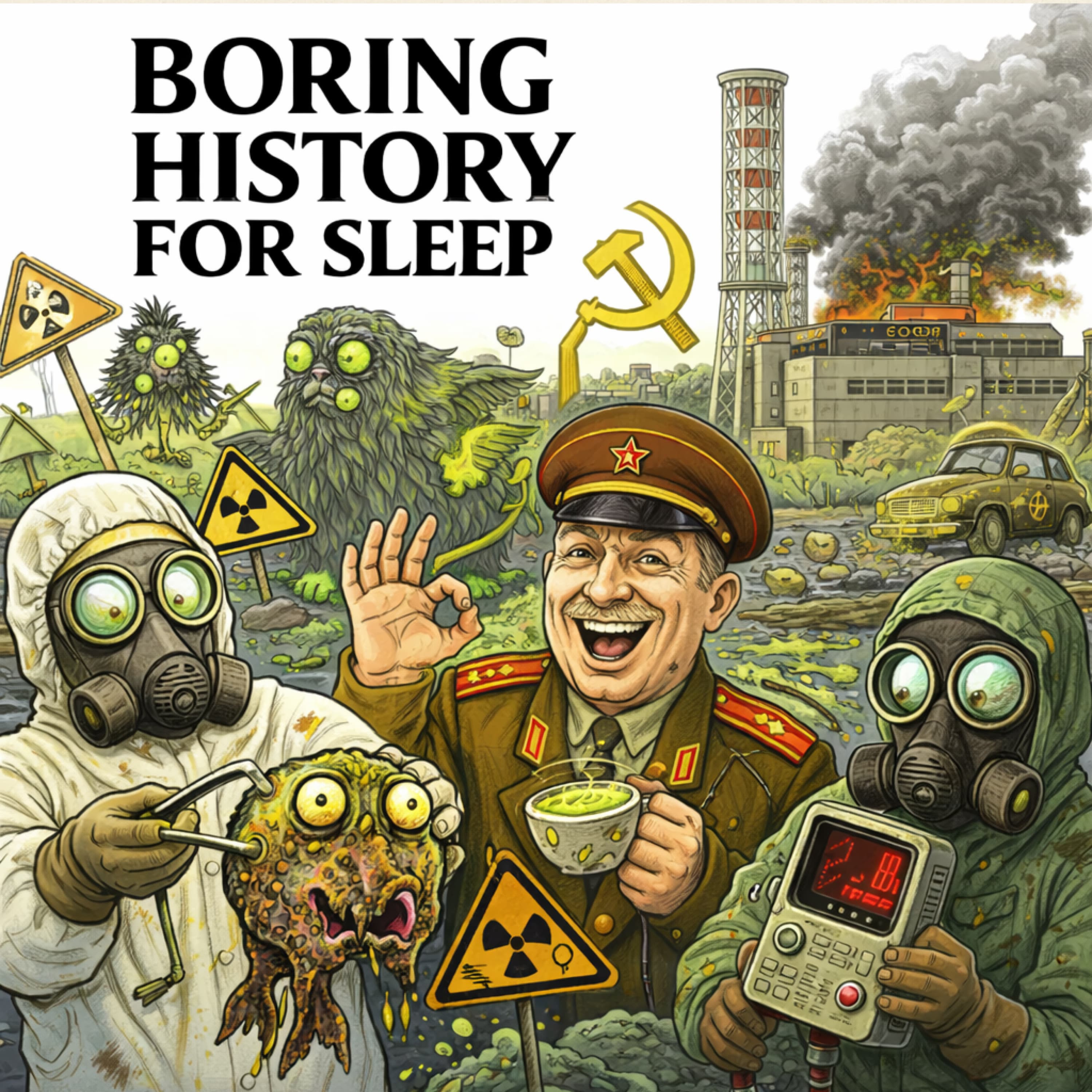 Boring History for Sleep podcast cover art