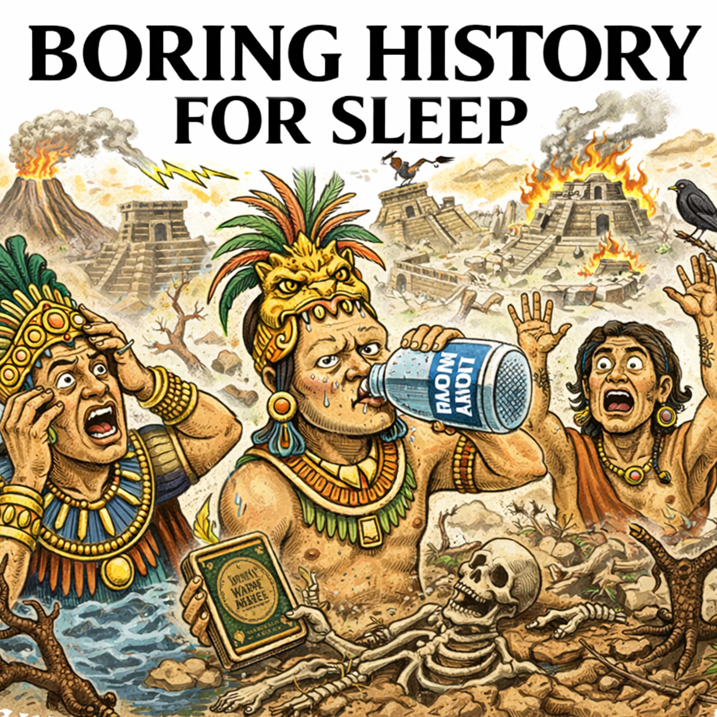 Boring History for Sleep podcast cover art