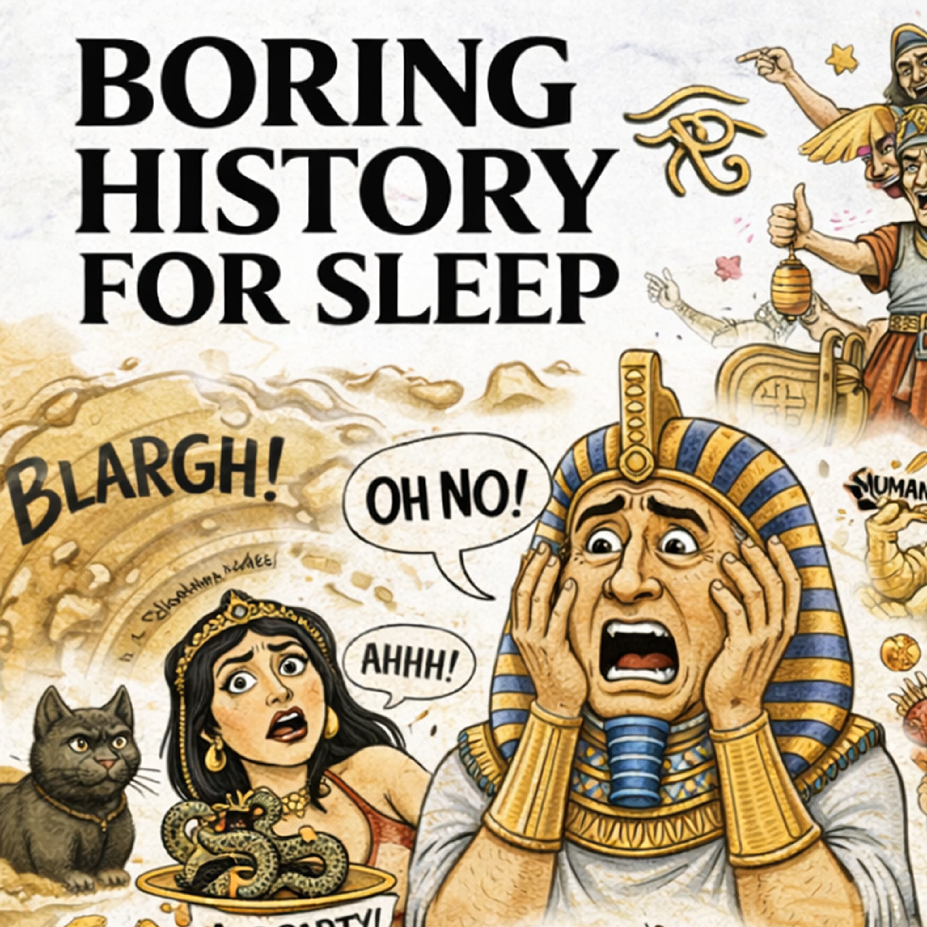 Boring History for Sleep podcast cover art