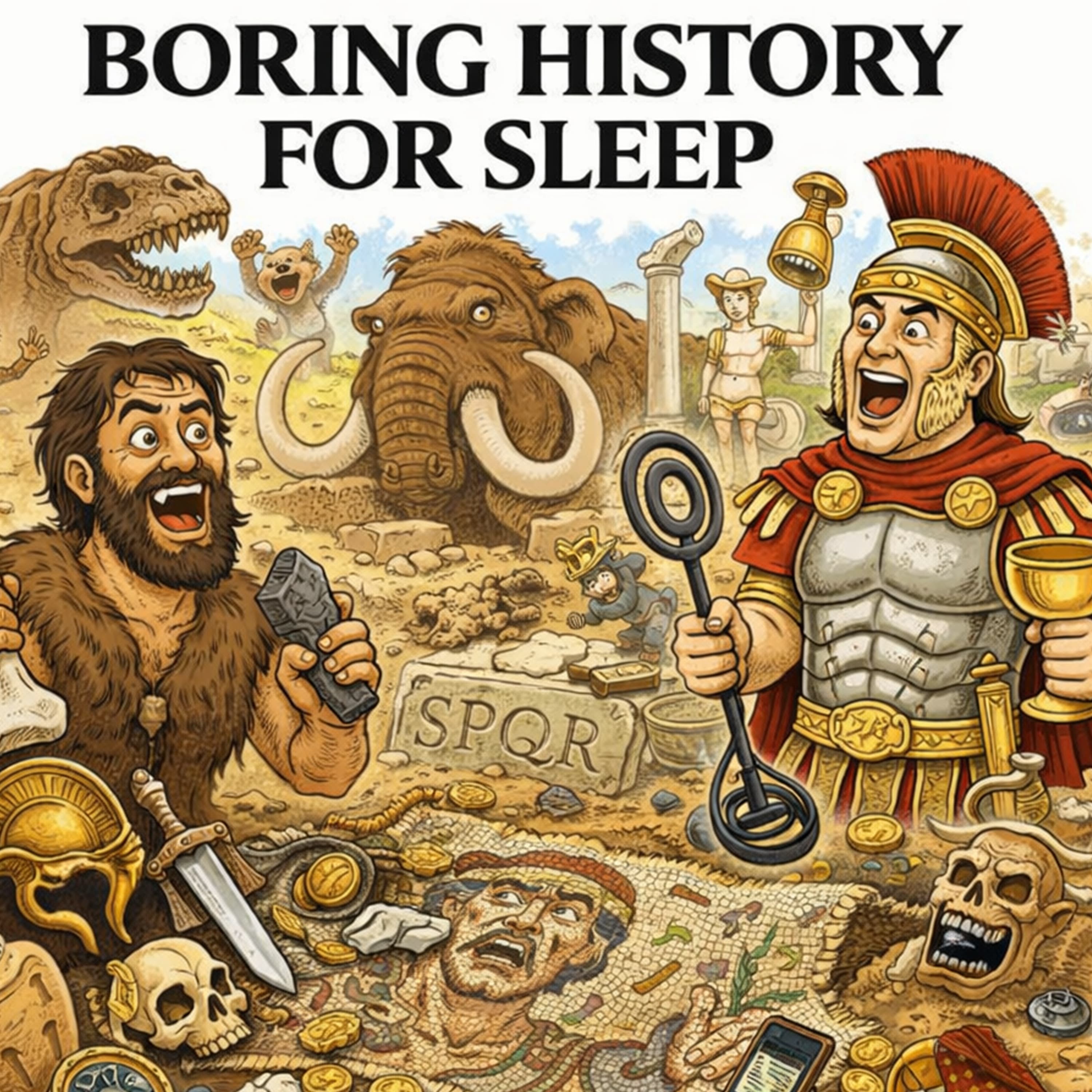 Boring History for Sleep podcast cover art