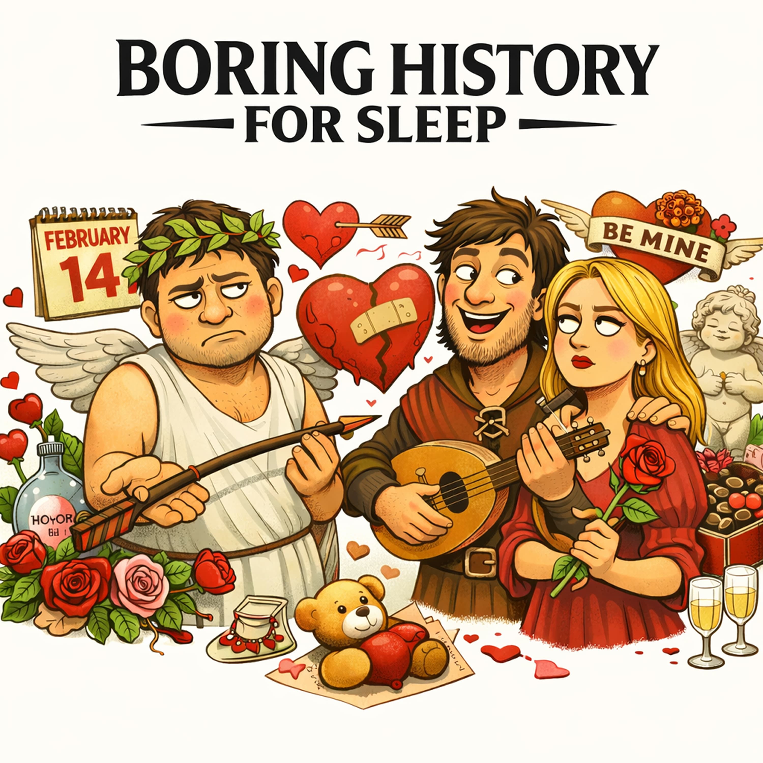 Boring History for Sleep podcast cover art