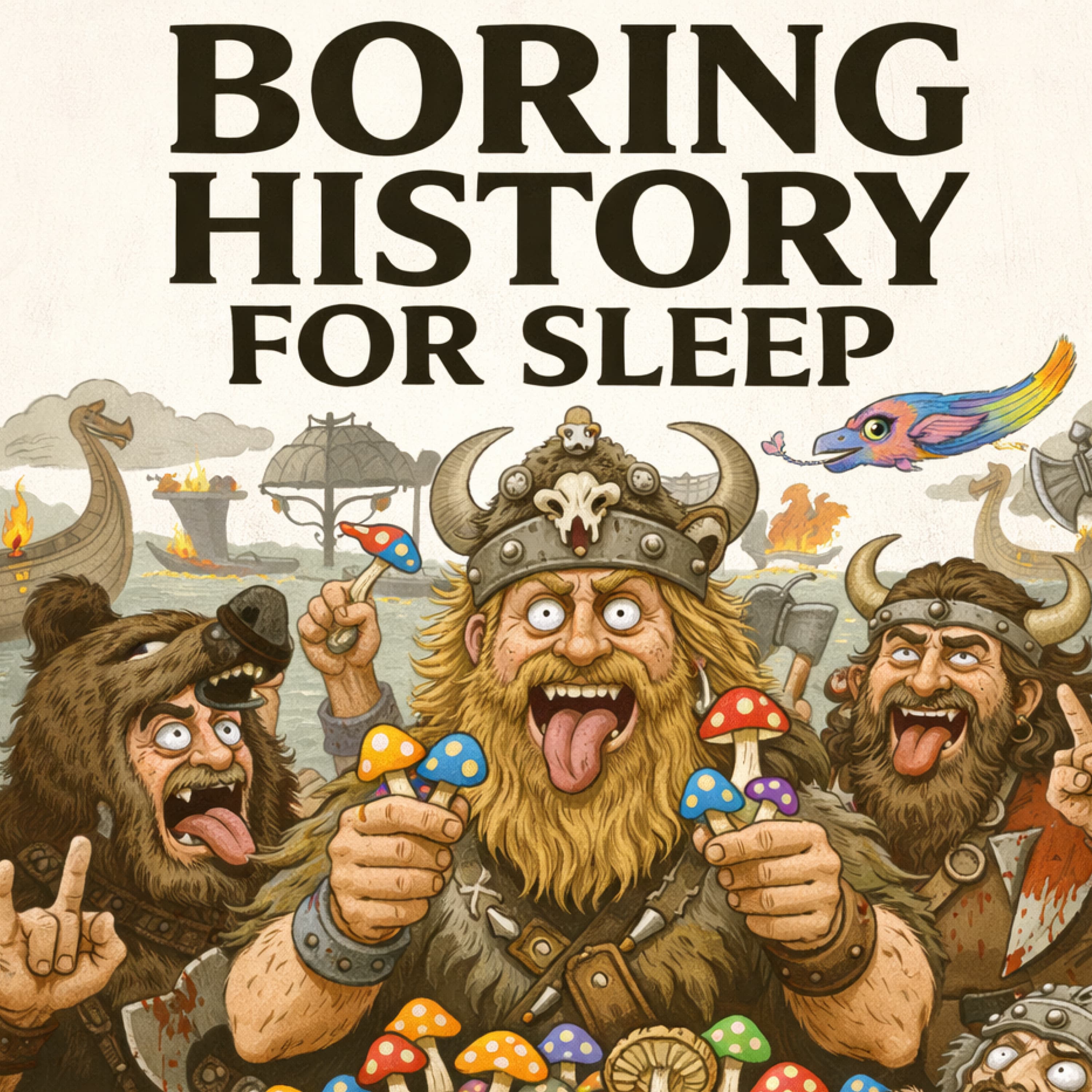Boring History for Sleep podcast cover art