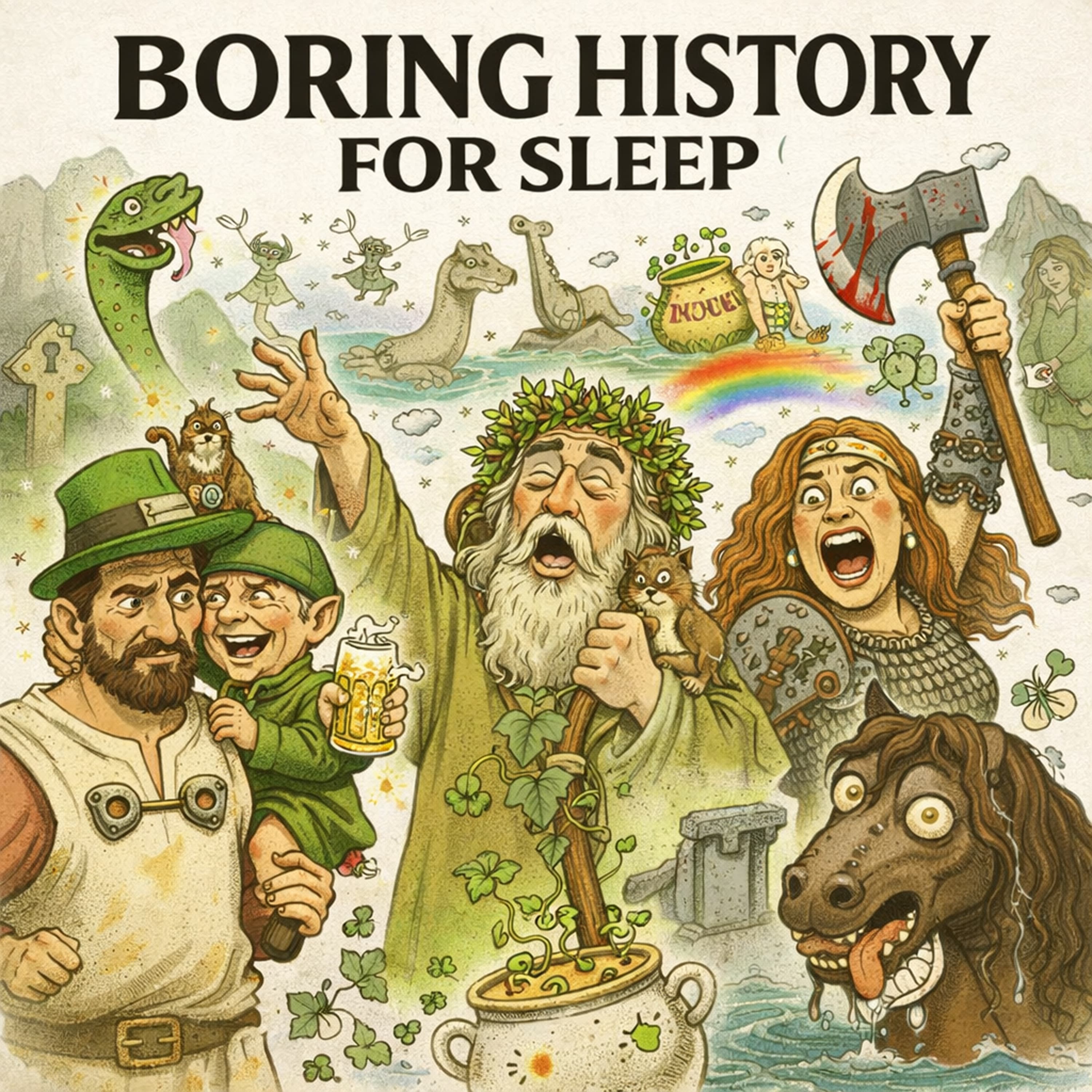 Boring History for Sleep podcast cover art