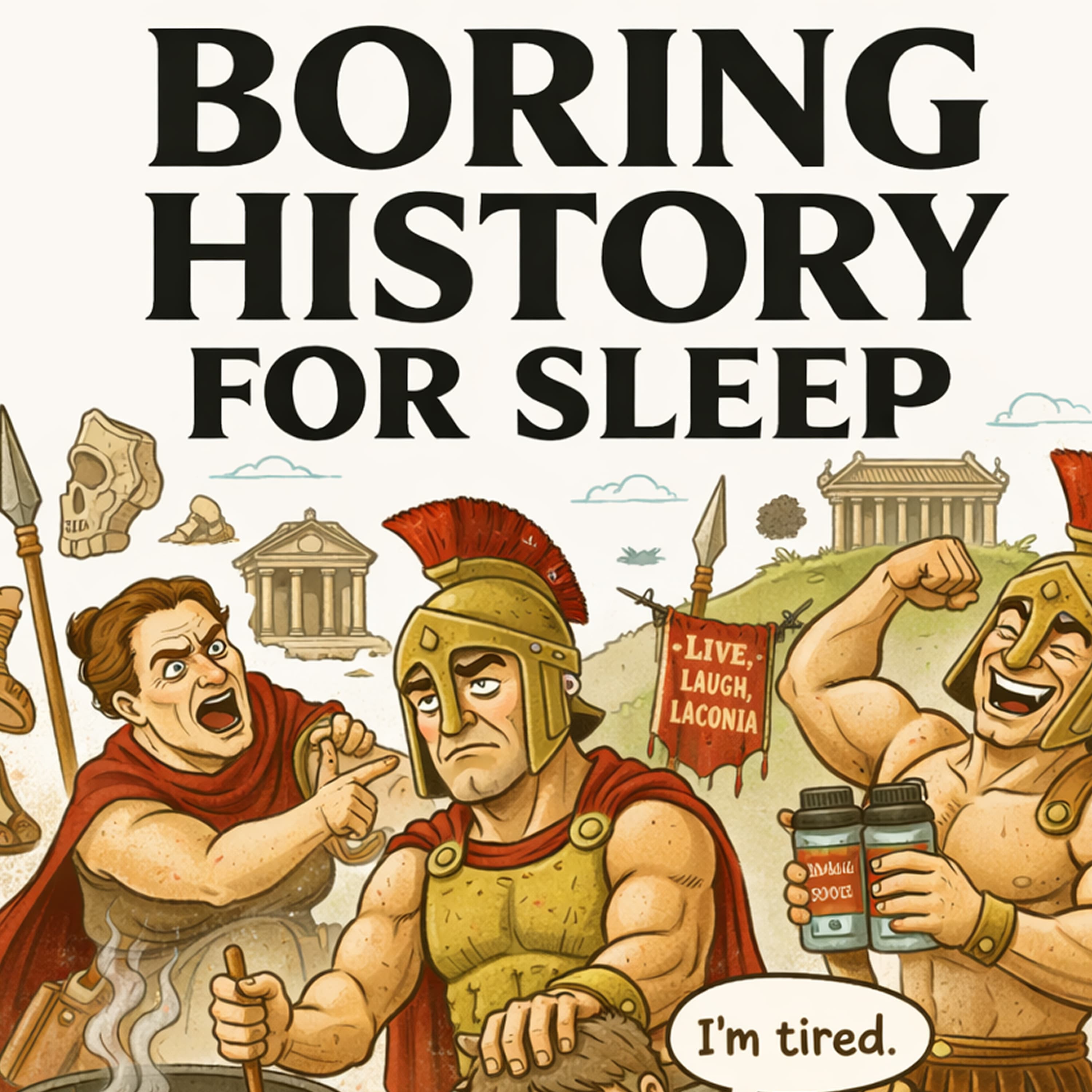 Boring History for Sleep podcast cover art