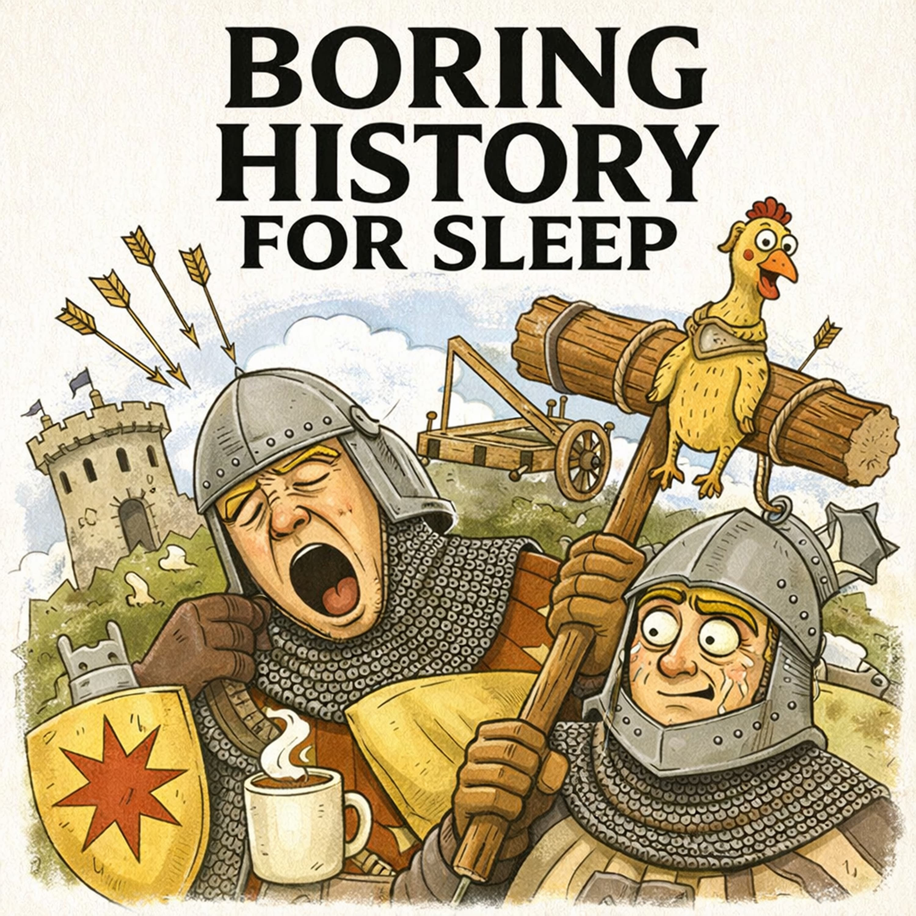 Boring History for Sleep podcast cover art