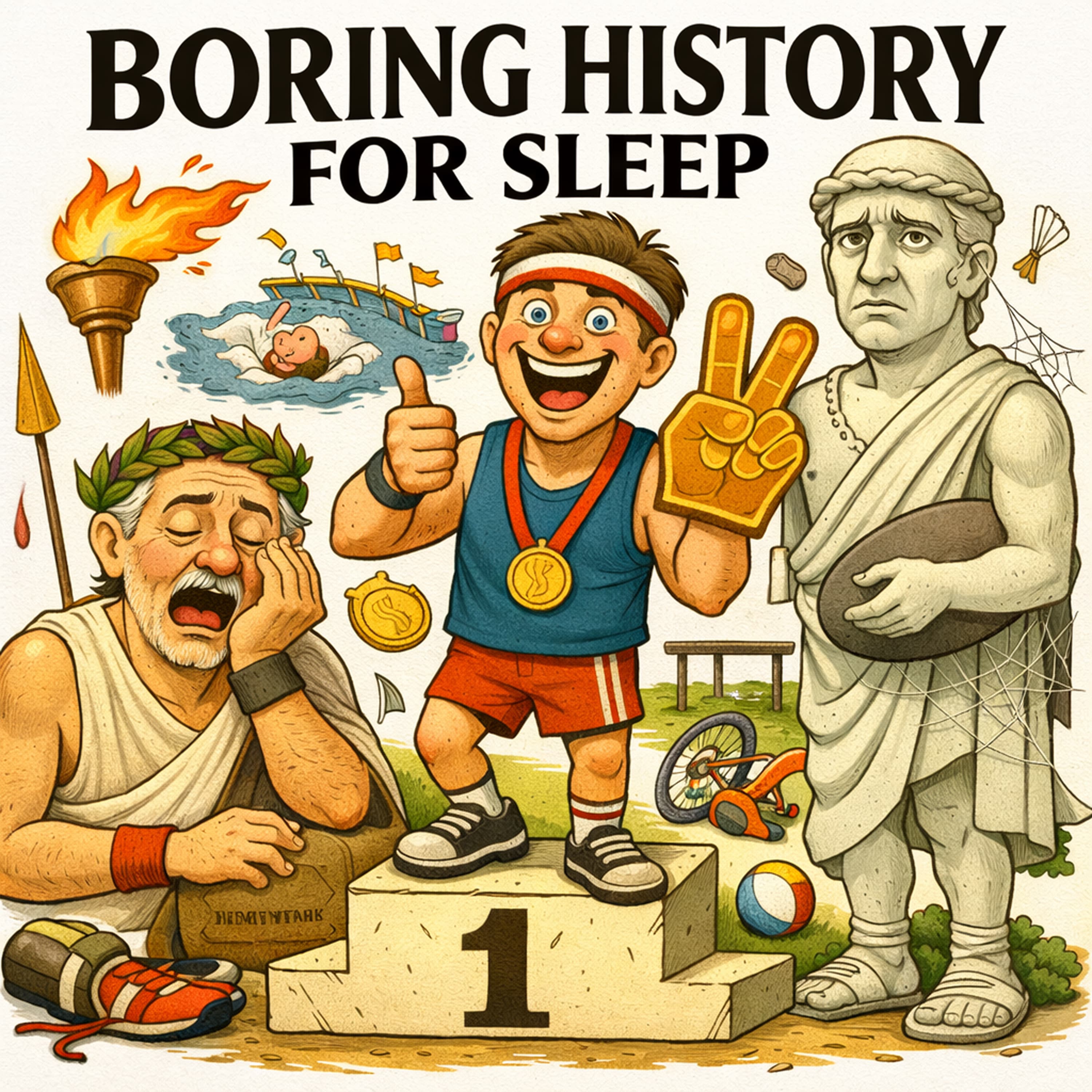 Boring History for Sleep podcast cover art