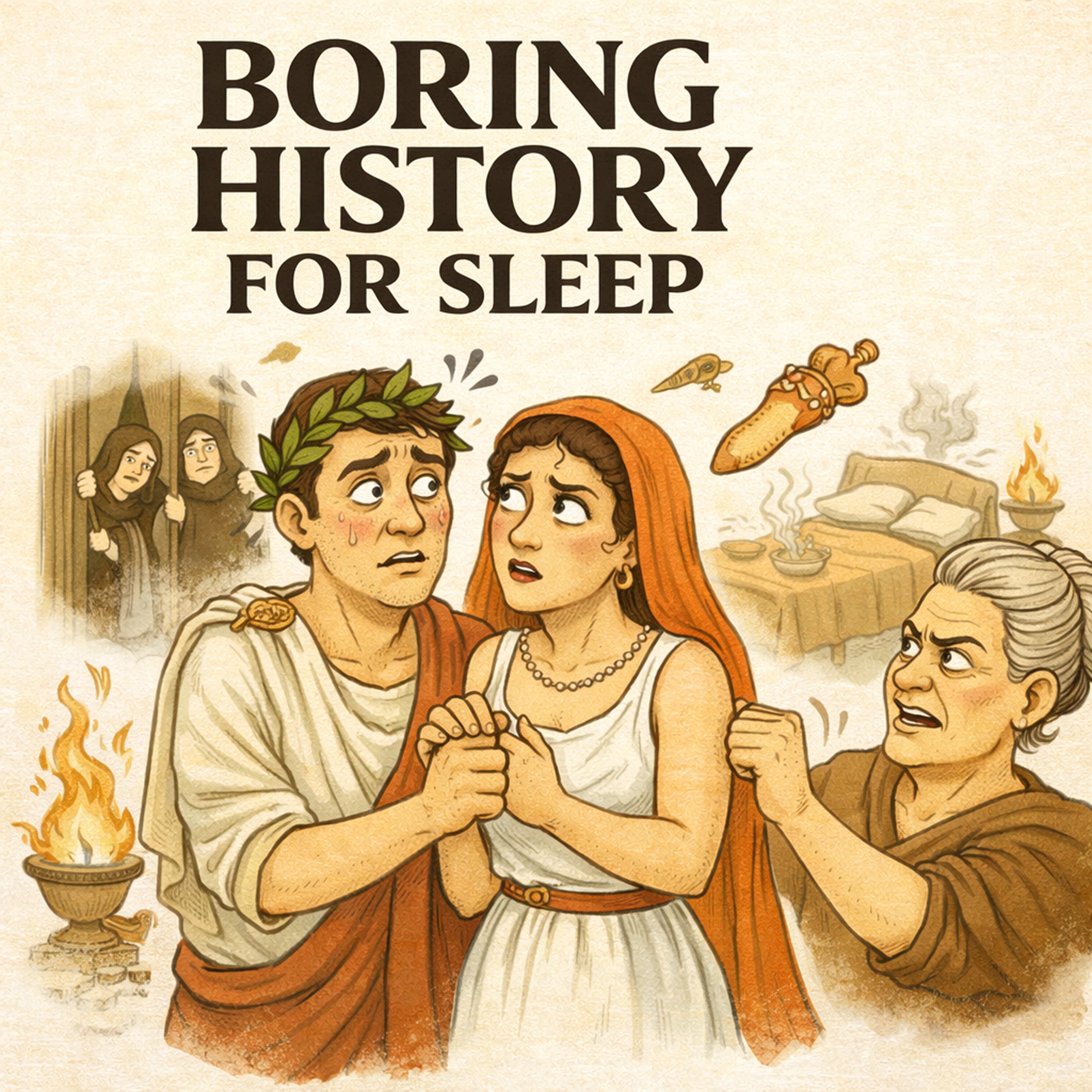 Boring History for Sleep podcast cover art