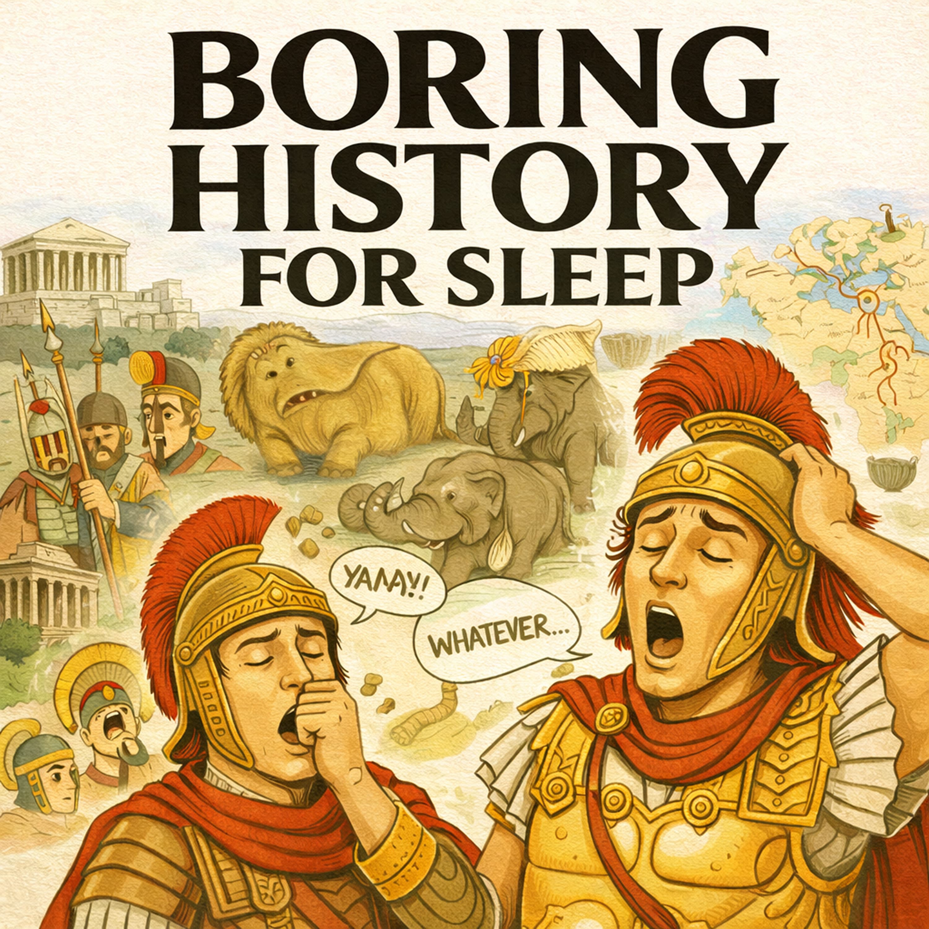 Boring History for Sleep podcast cover art