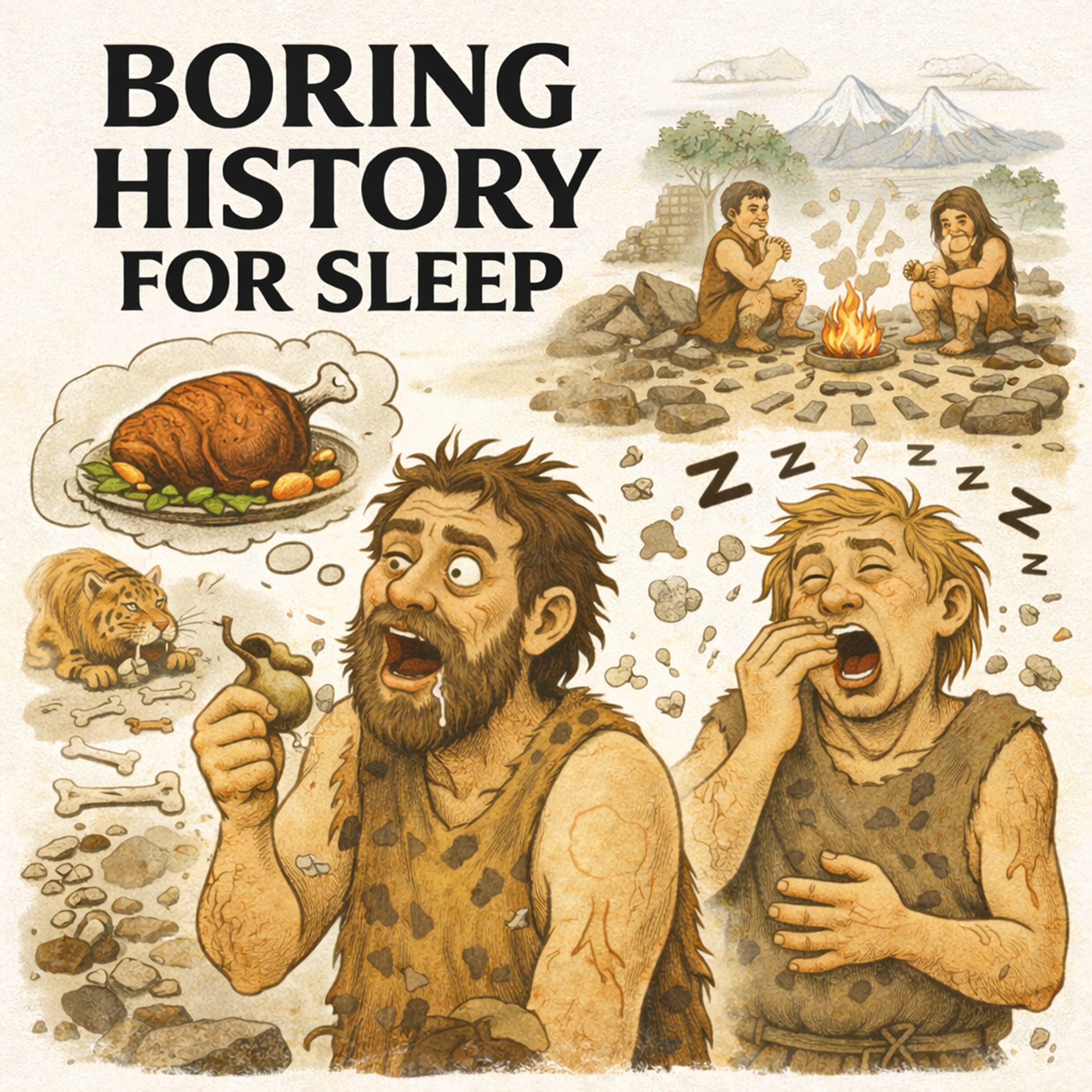Boring History for Sleep podcast cover art
