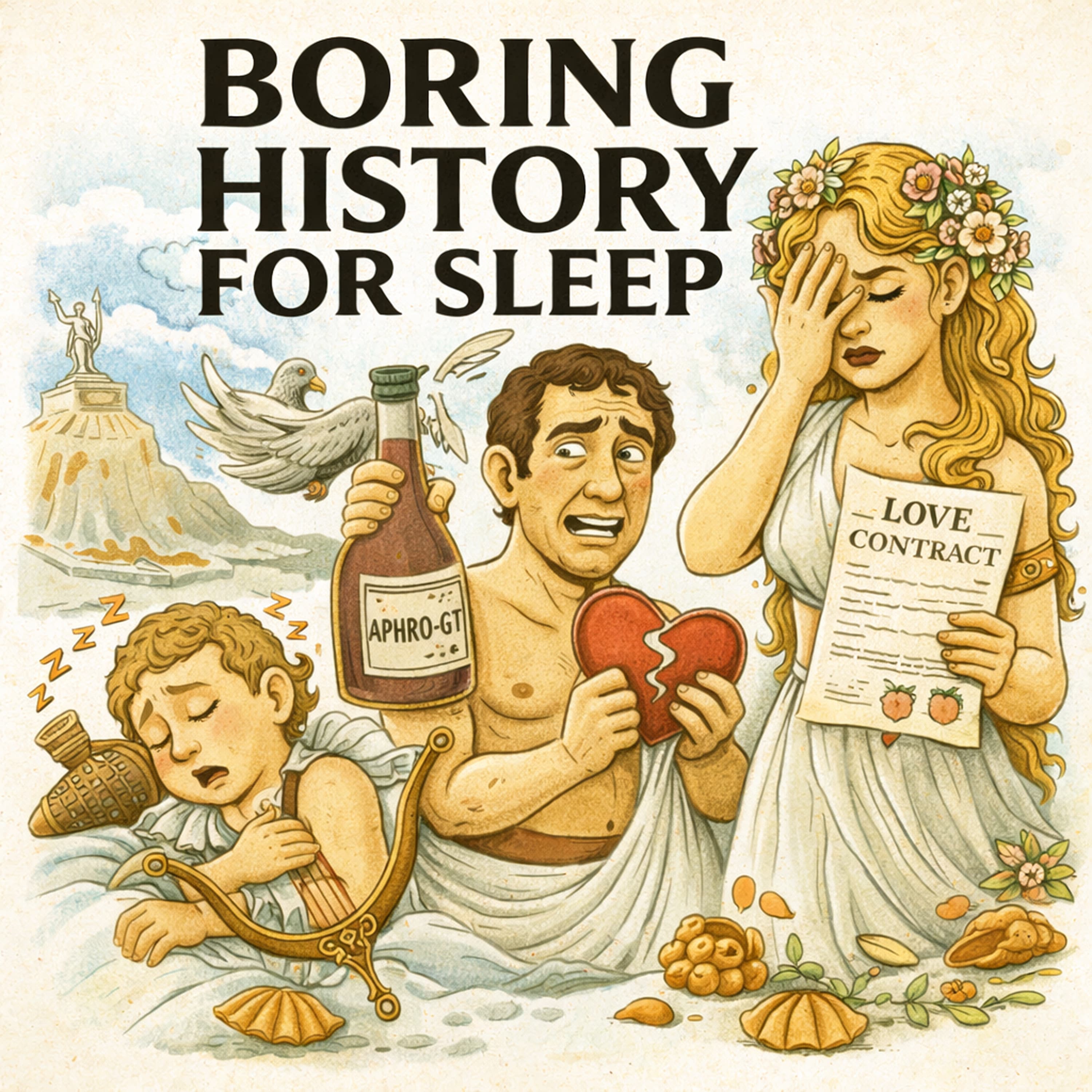 Boring History for Sleep podcast cover art