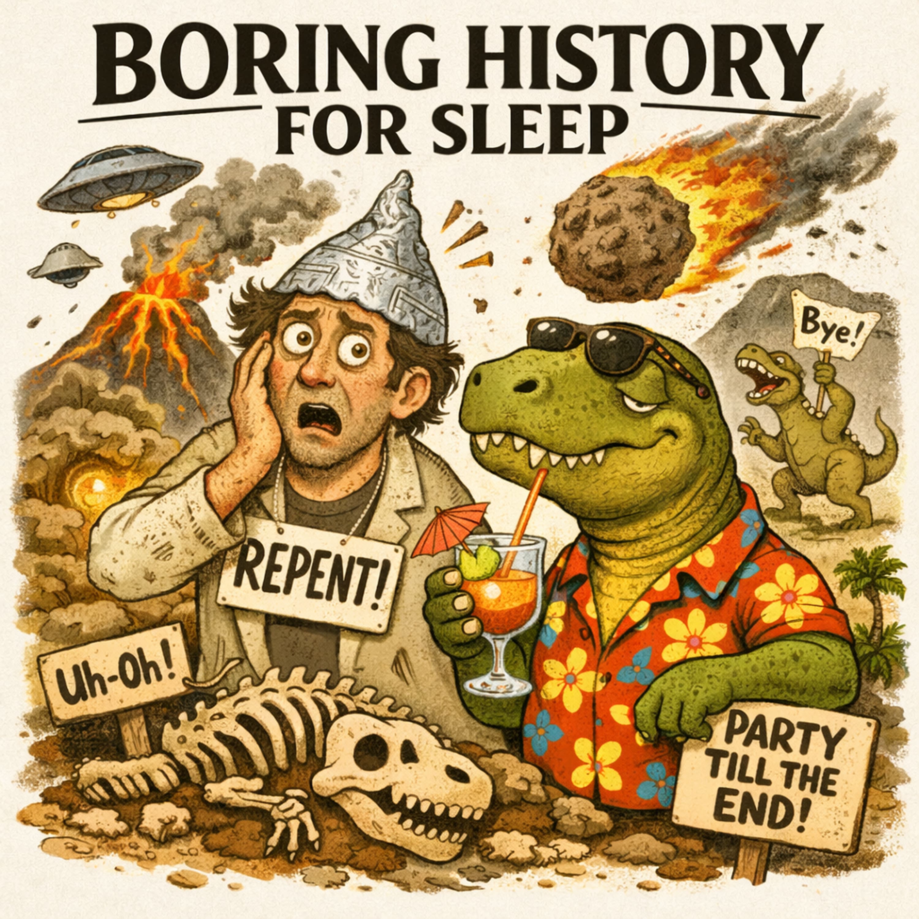 Boring History for Sleep podcast cover art