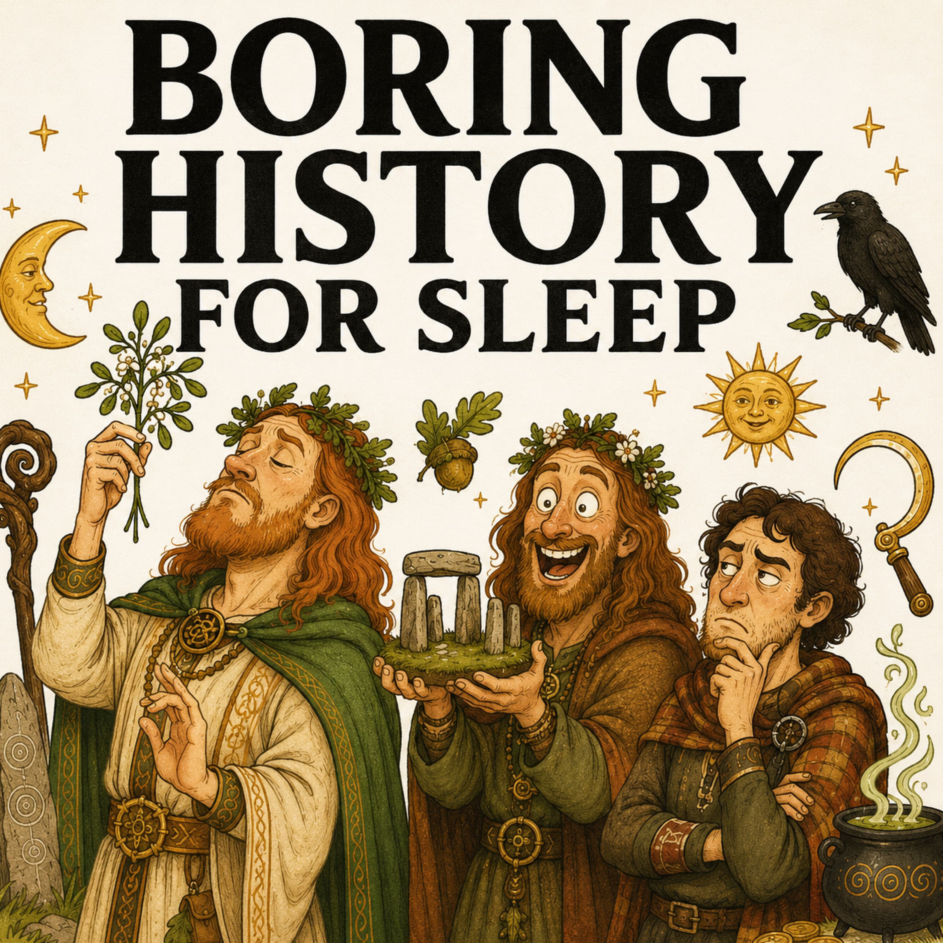 Boring History for Sleep podcast cover art