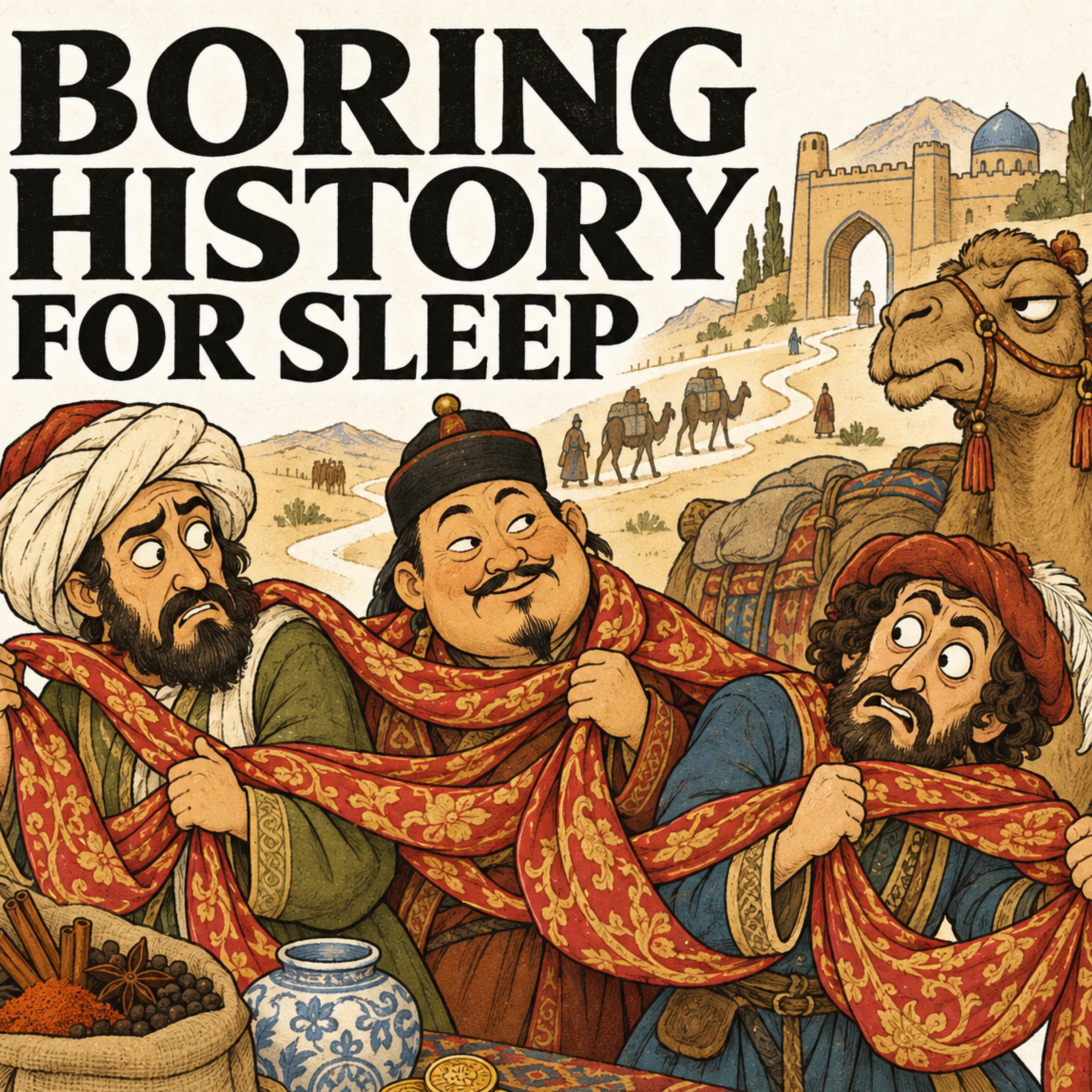 Boring History for Sleep podcast cover art