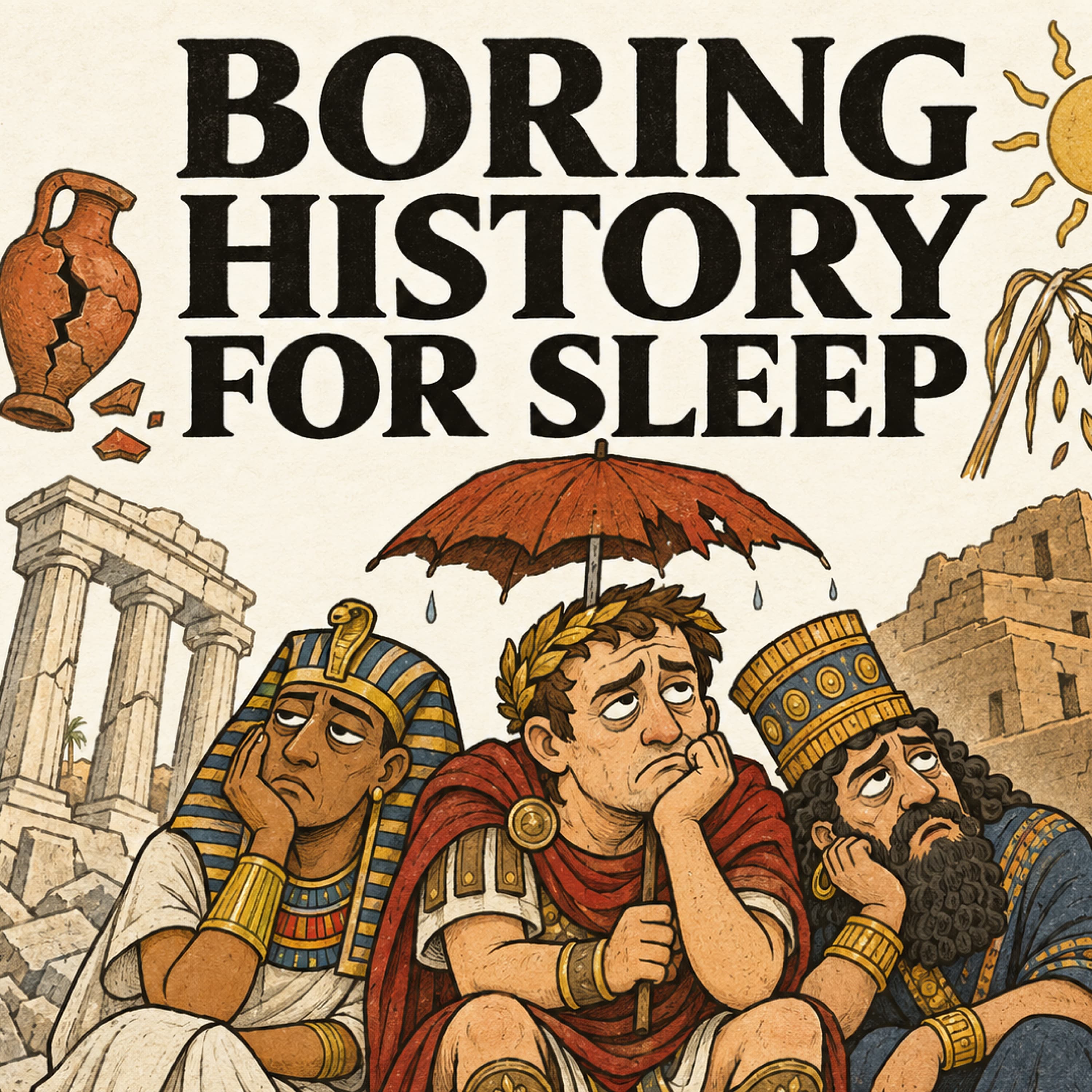 Boring History for Sleep podcast cover art