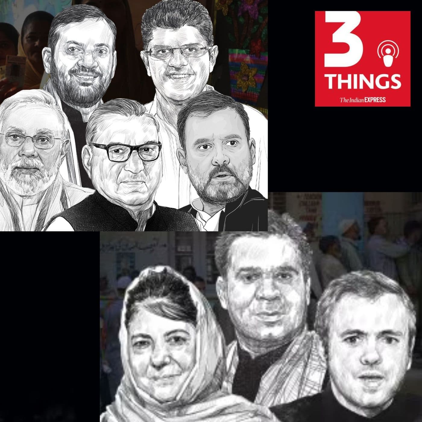 3 Things podcast cover art