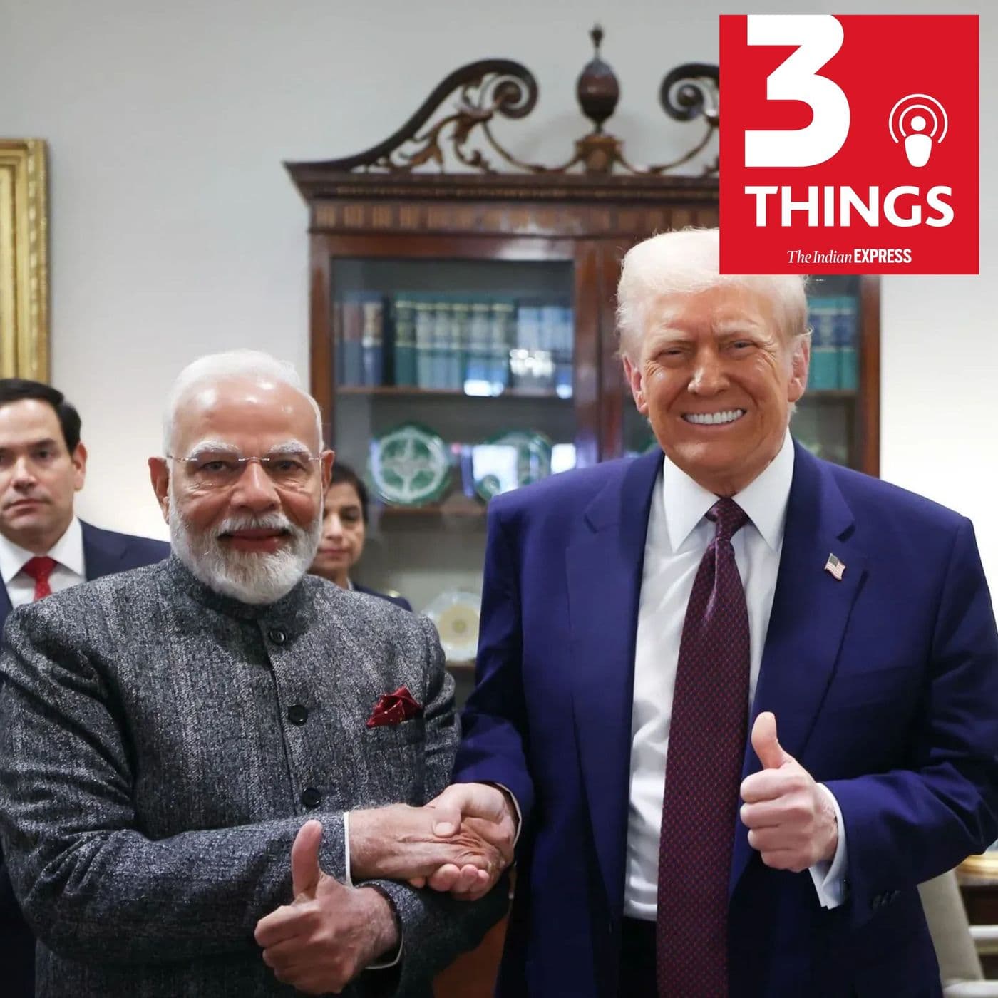 3 Things podcast cover art