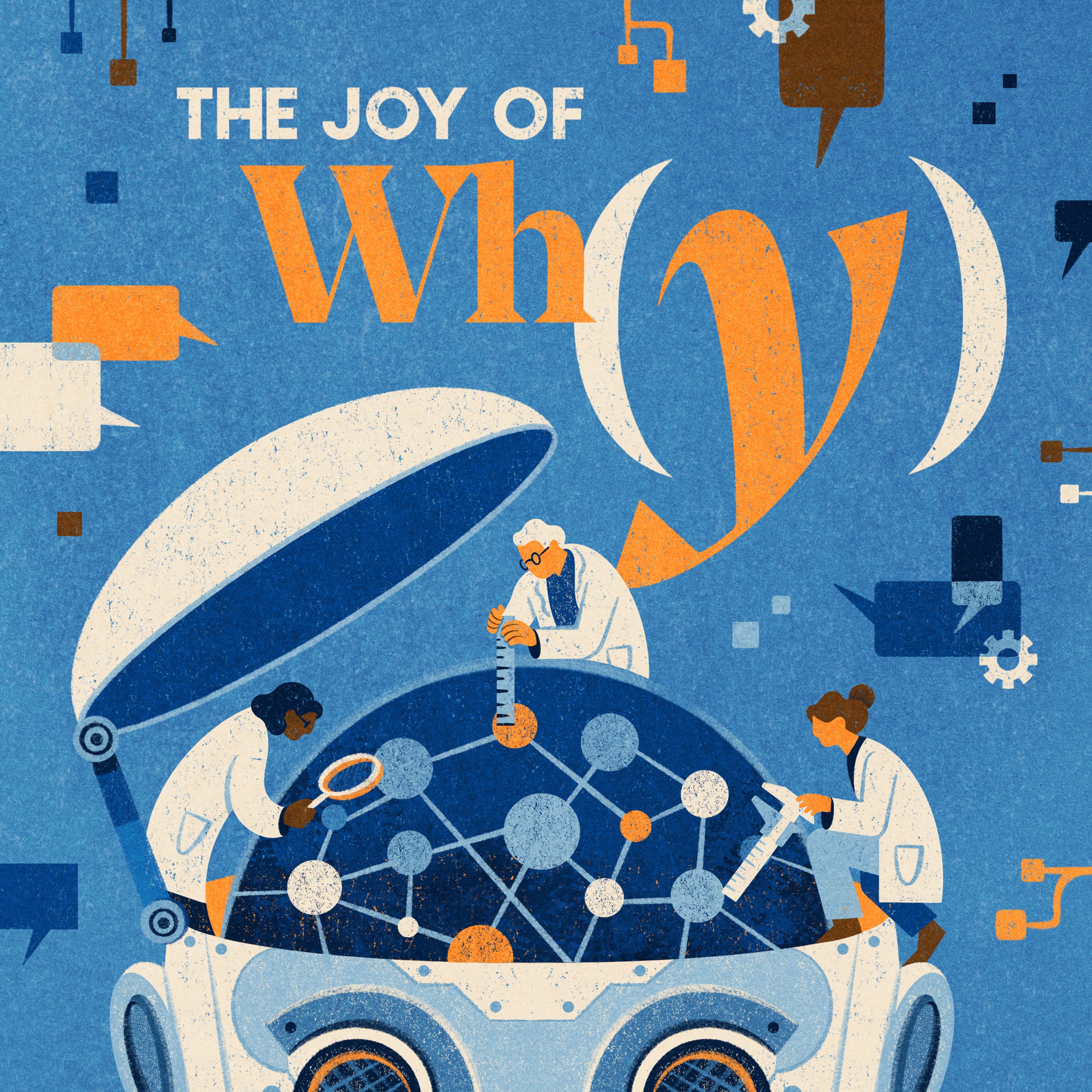 The Joy of Why podcast cover art